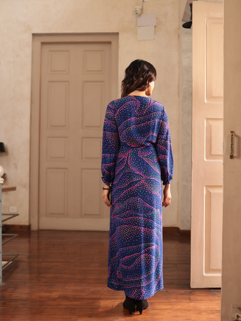 WRAP LONG DRESS