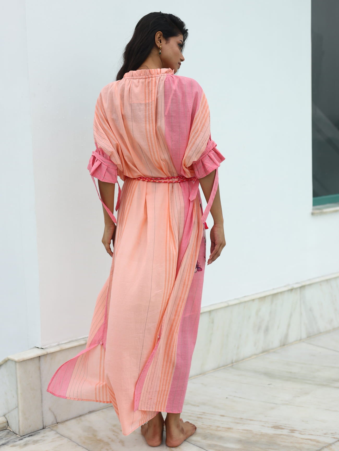 KYLIE SHIRT DRESS BIRD WING EMBROIDERY