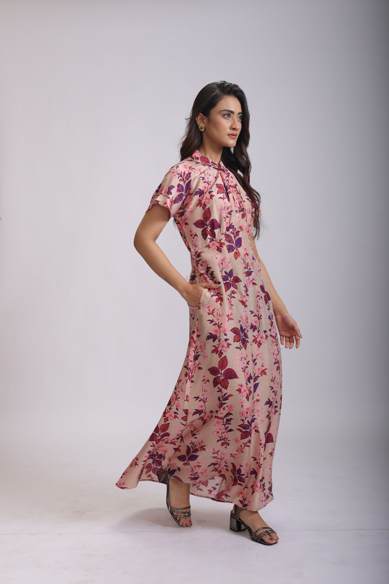 DEVI DRESS SILK (E4)