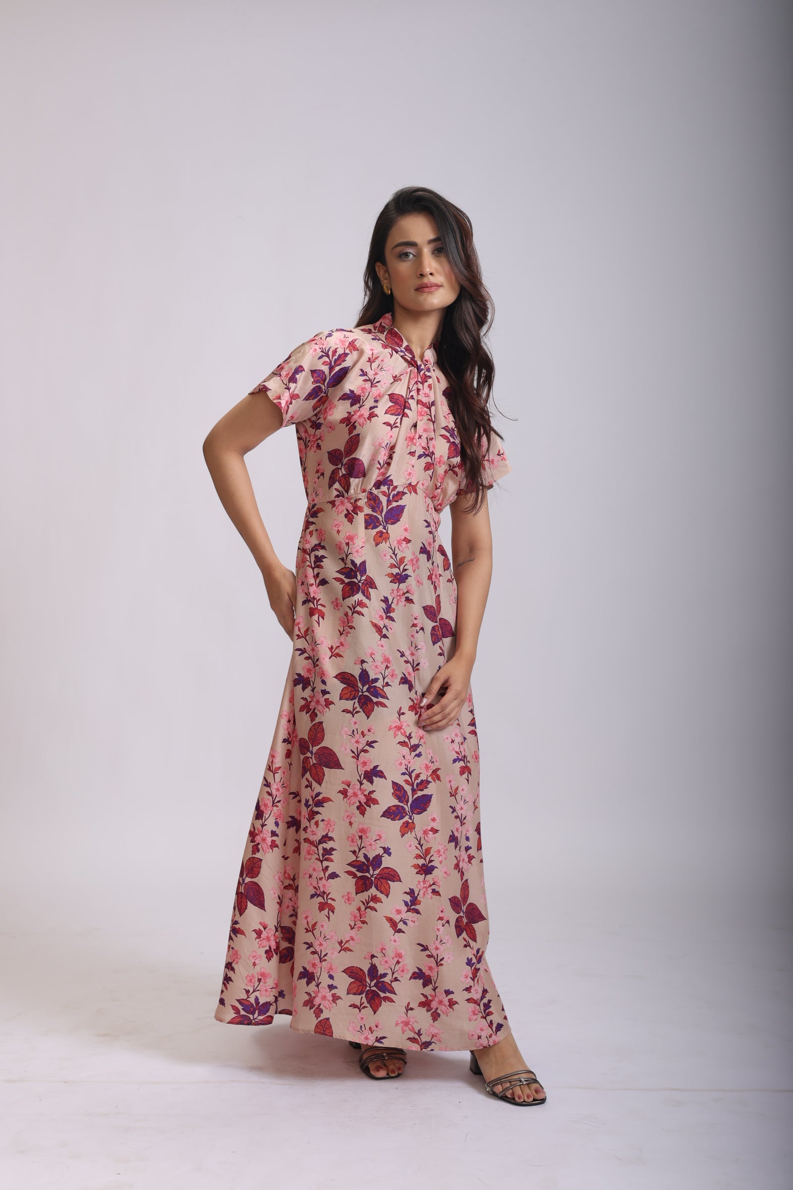 DEVI DRESS SILK (E4)