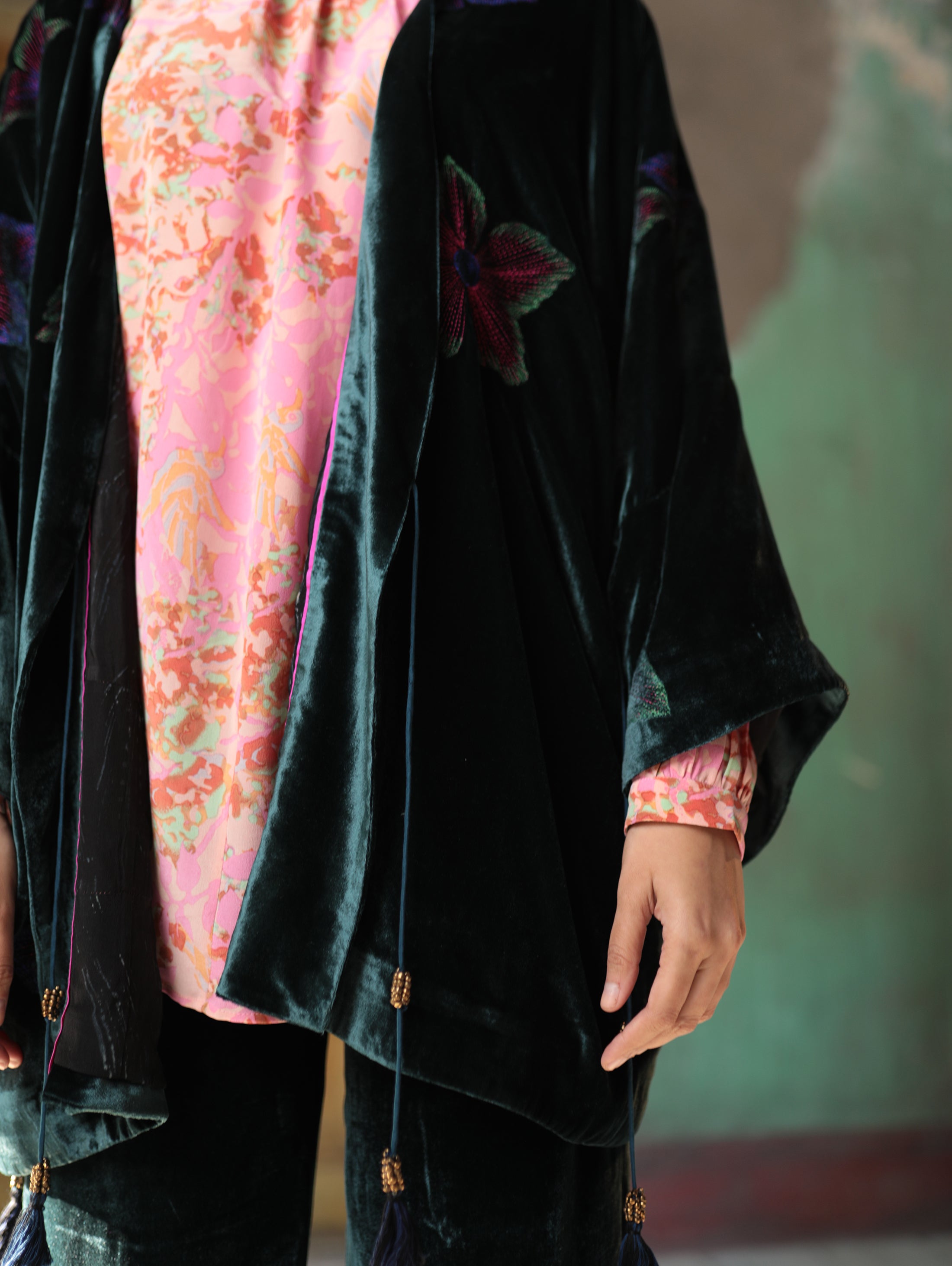 KIMONO ( WITH EMBROIDERY)