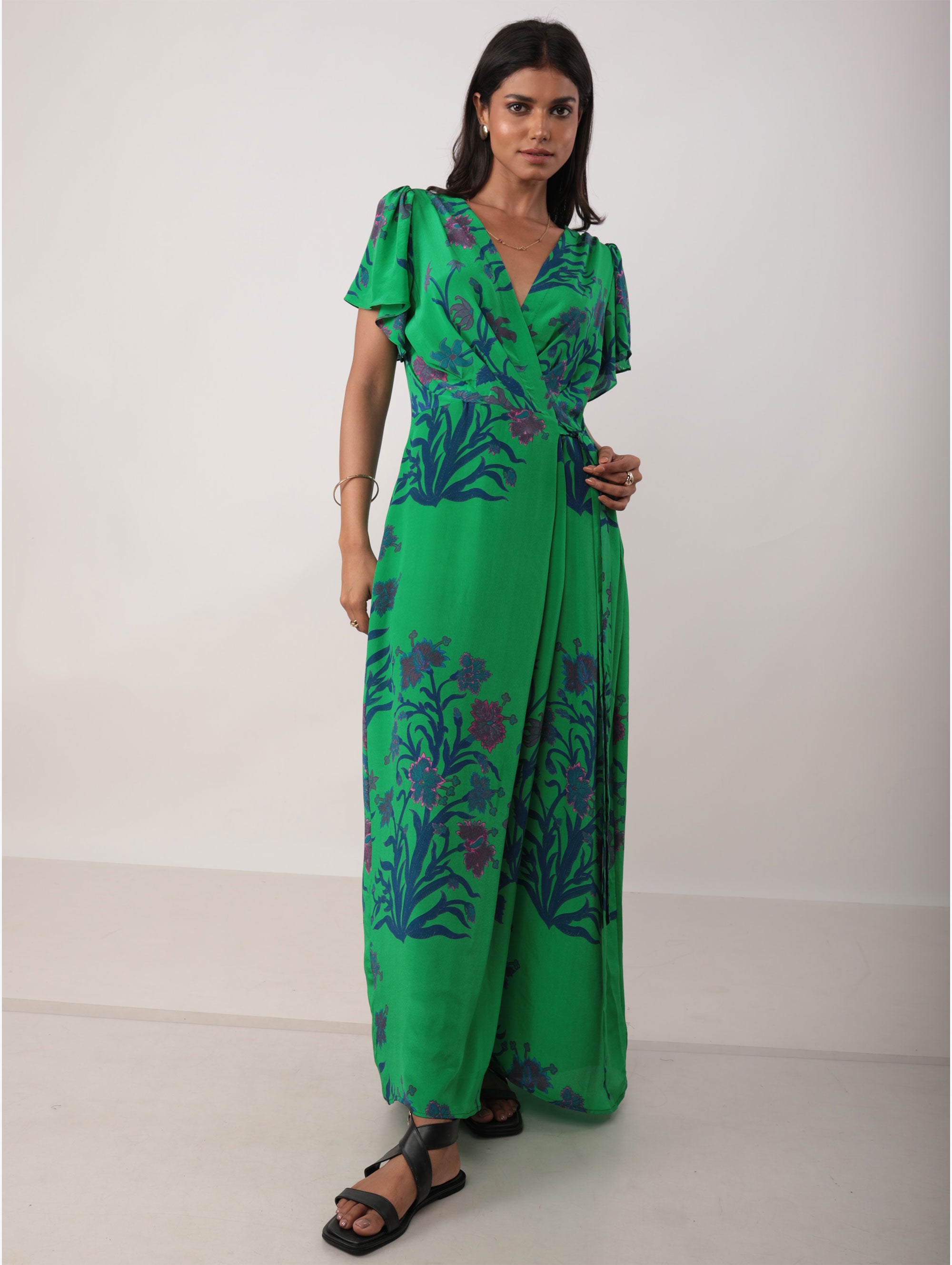 SUZZANE WRAP DRESS