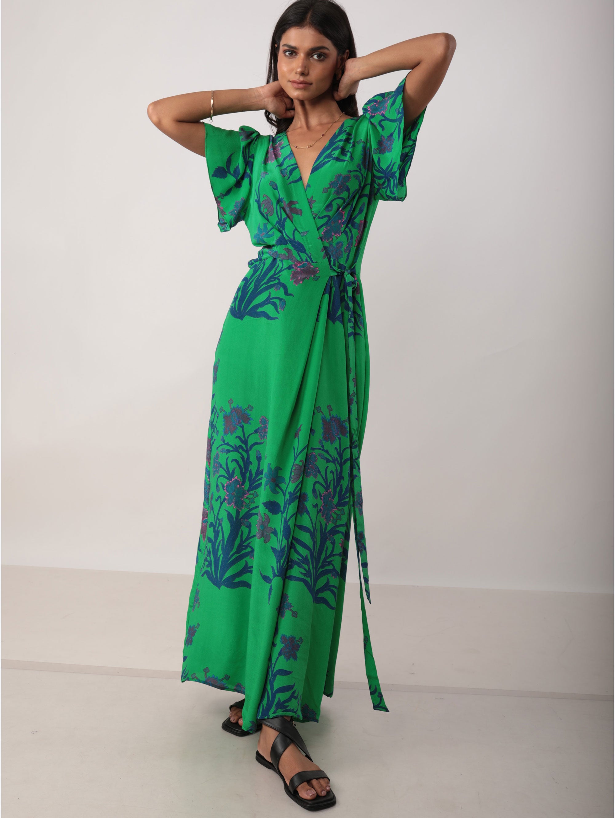 SUZZANE WRAP DRESS