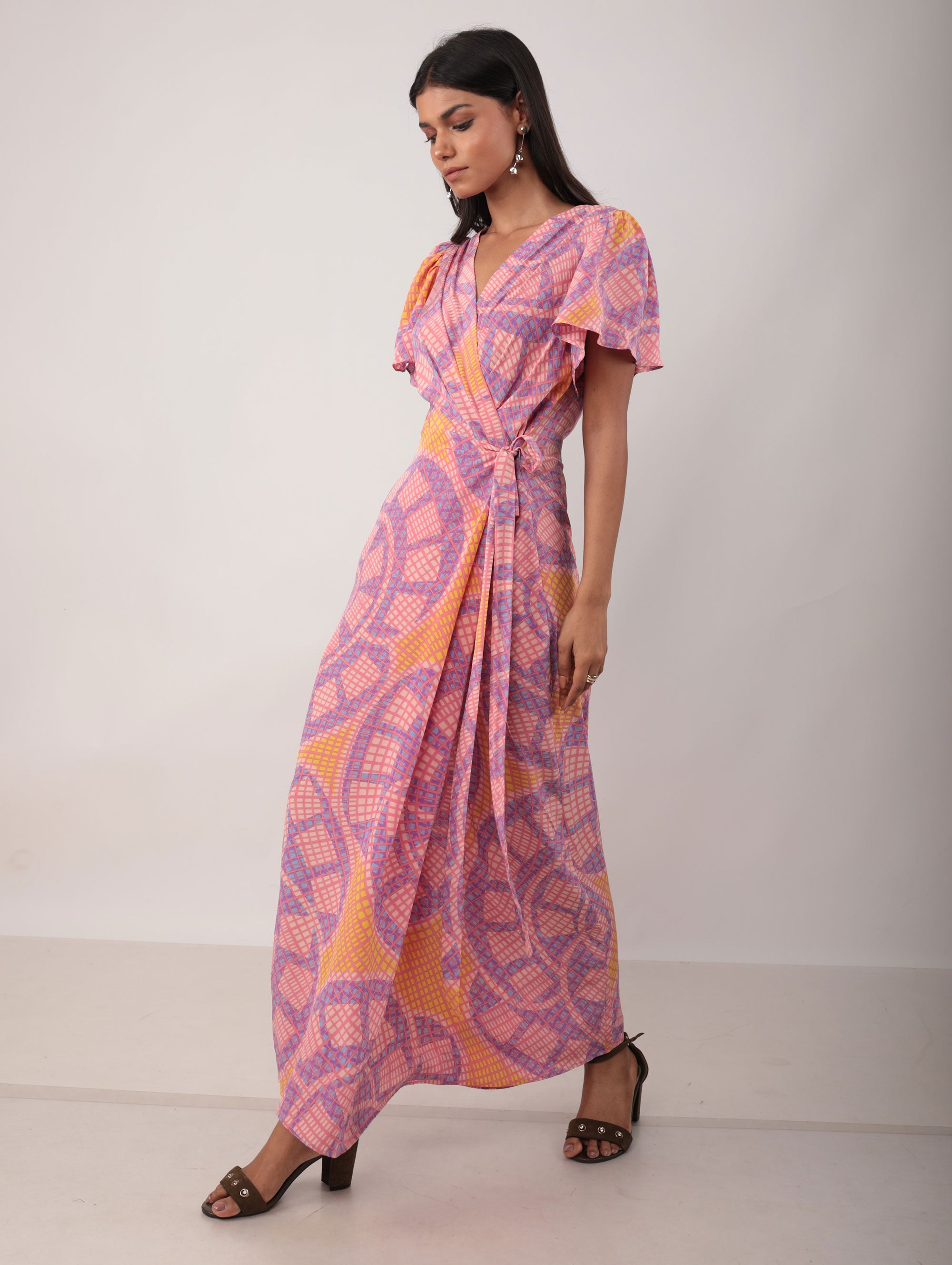 SUZZANE WRAP DRESS