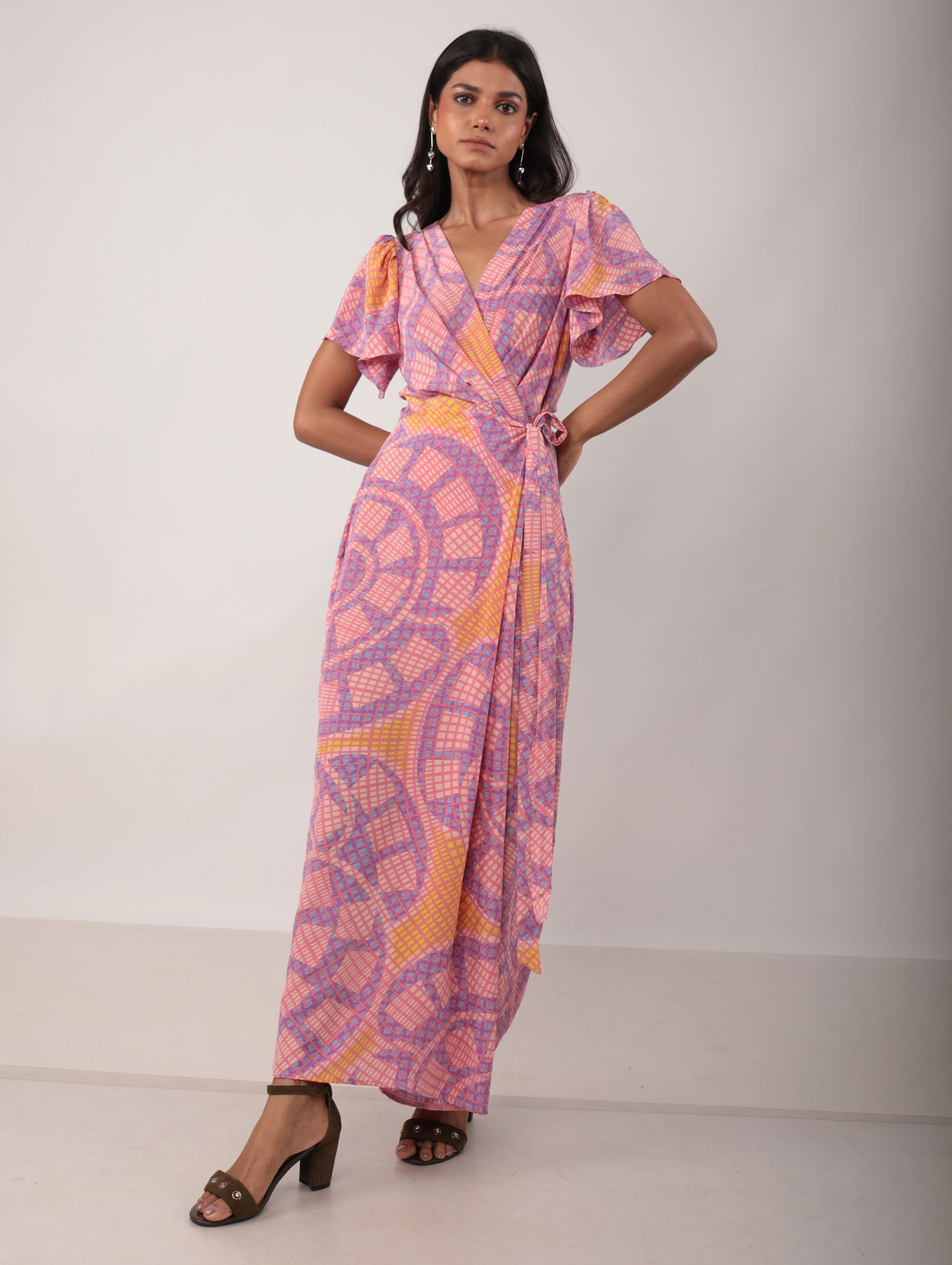 SUZZANE WRAP DRESS