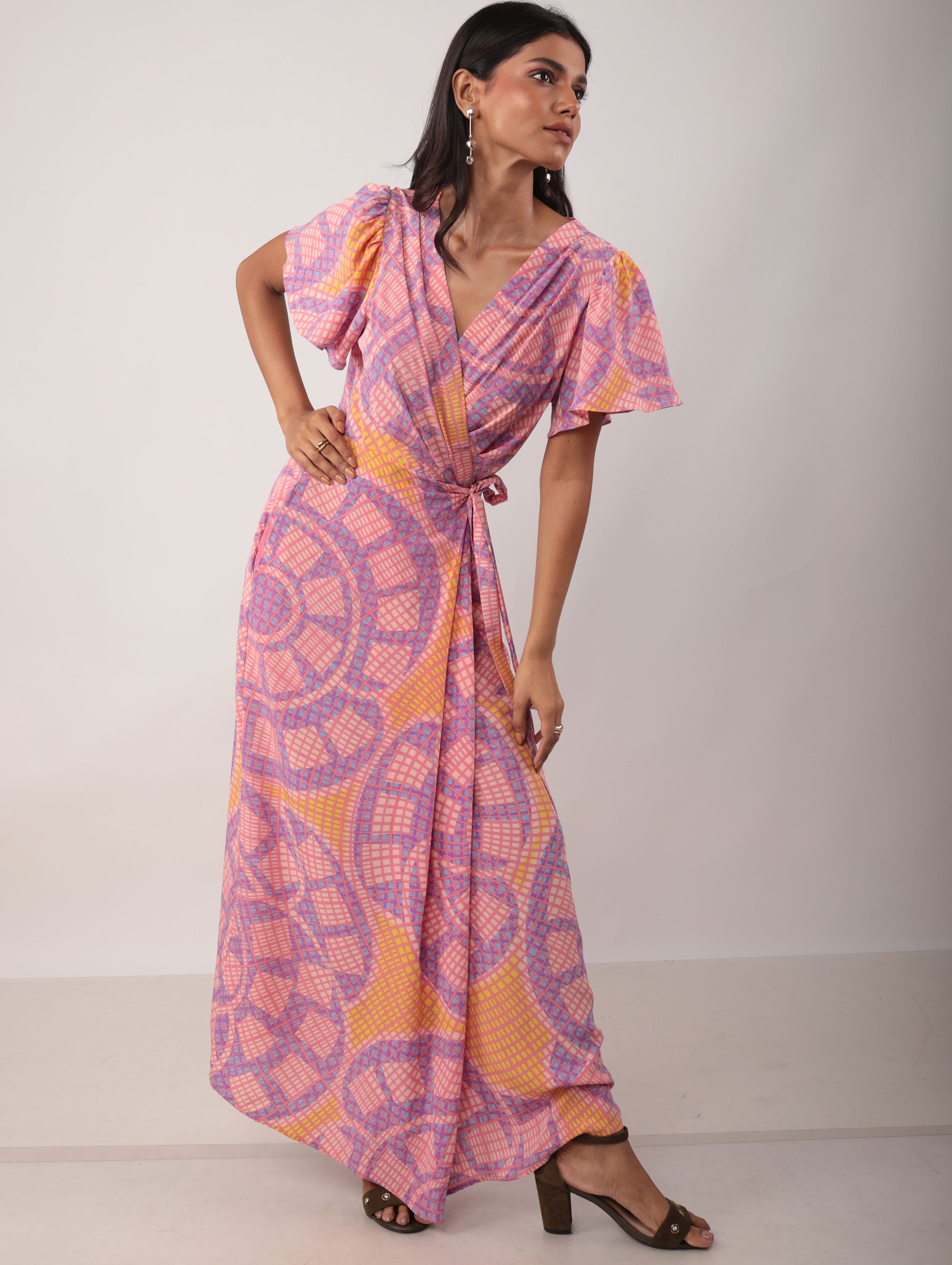 SUZZANE WRAP DRESS