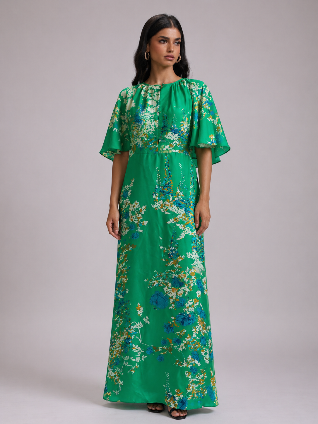 KANAK DRESS LONG SILK