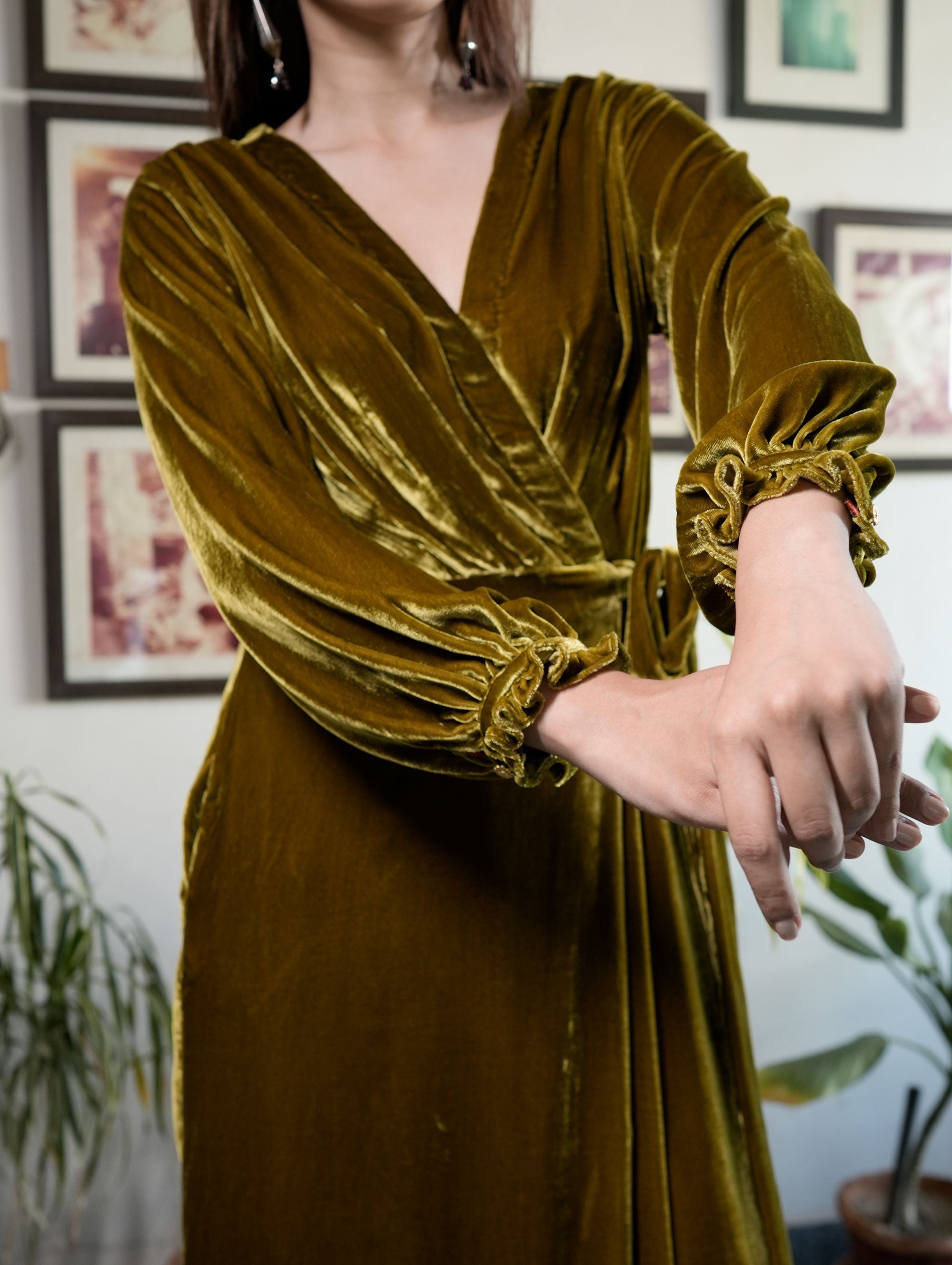 Eve Dress Silk Velvet