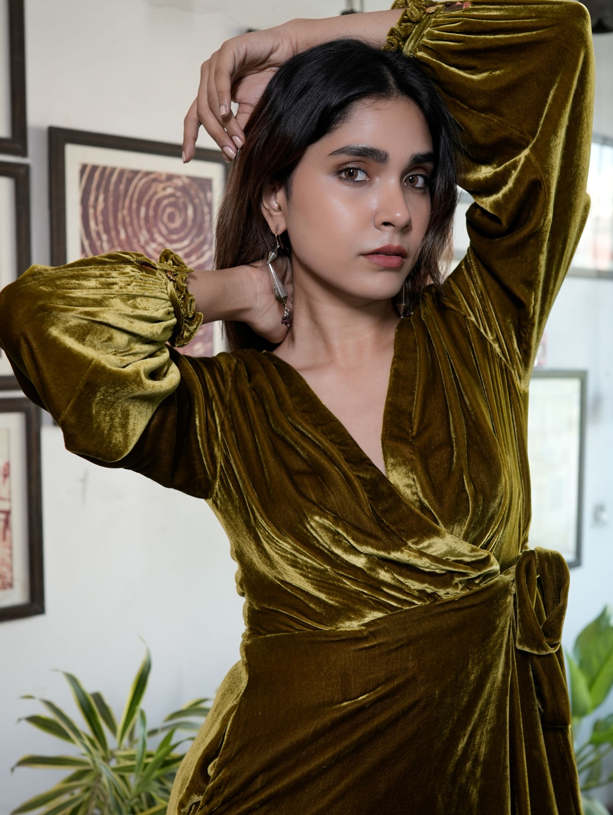 Eve Dress Silk Velvet