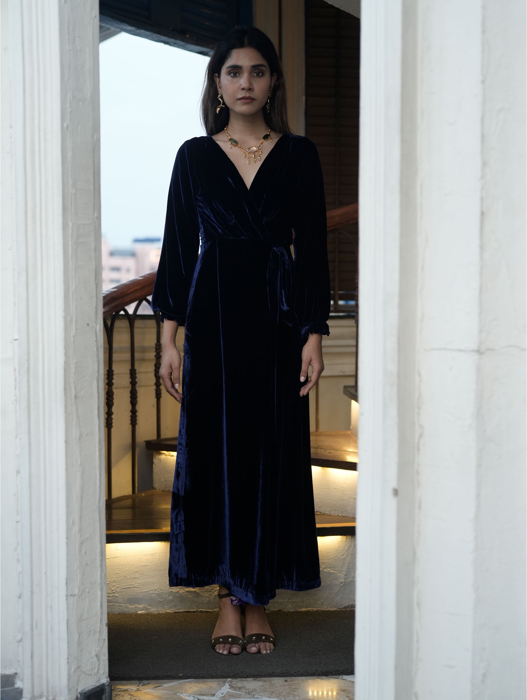 Eve Dress Silk Velvet