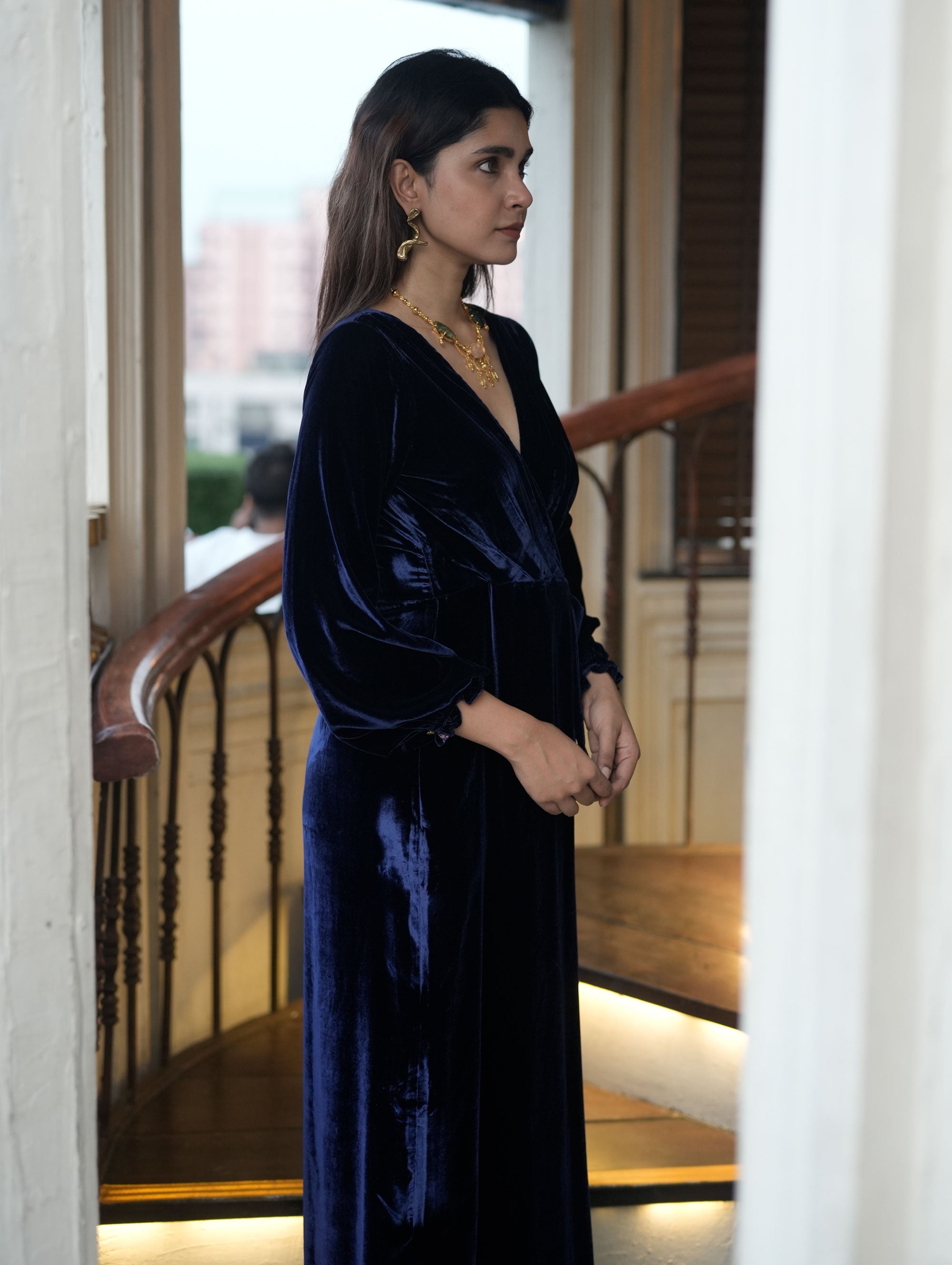 Eve Dress Silk Velvet