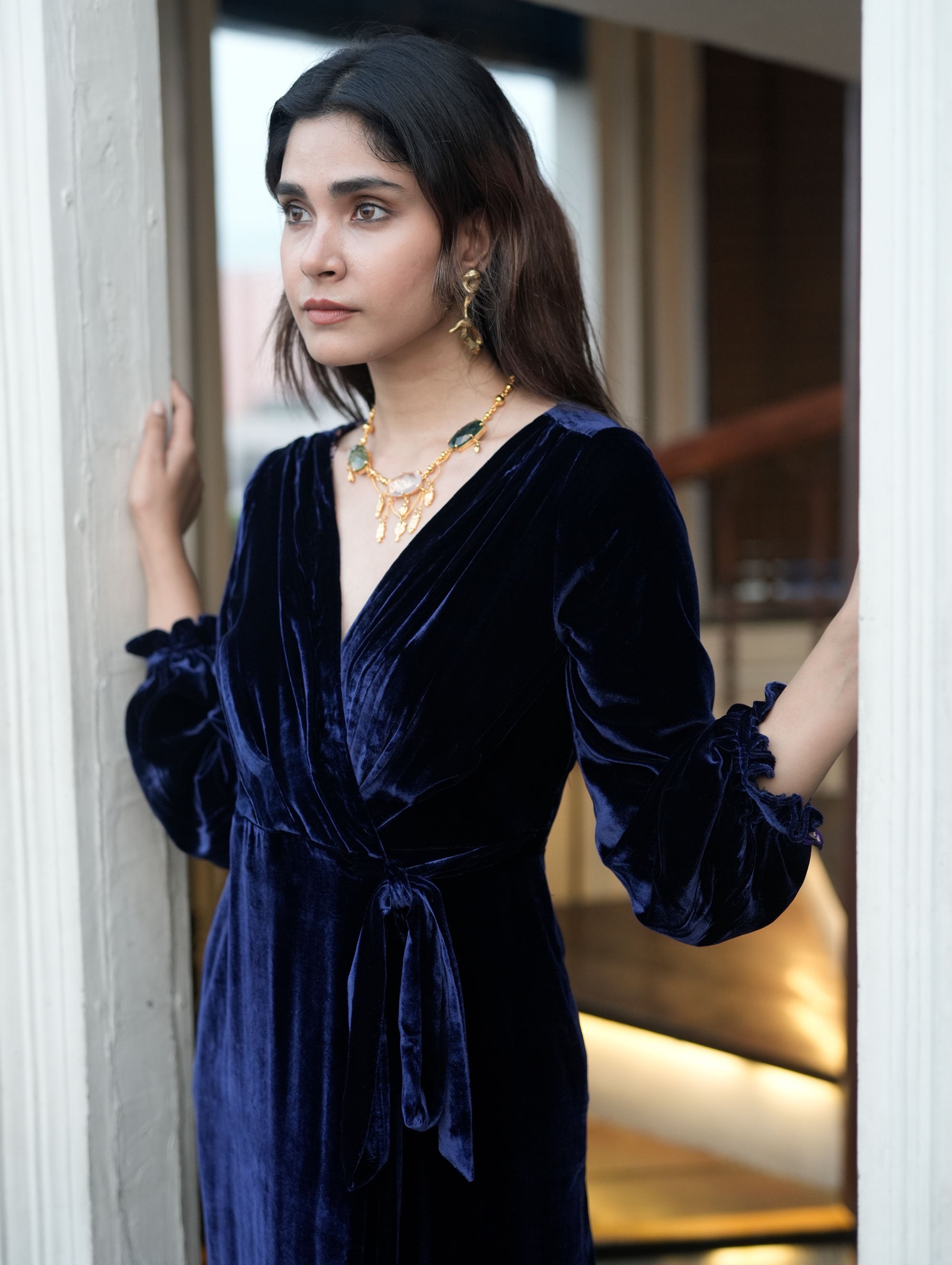 Eve Dress Silk Velvet