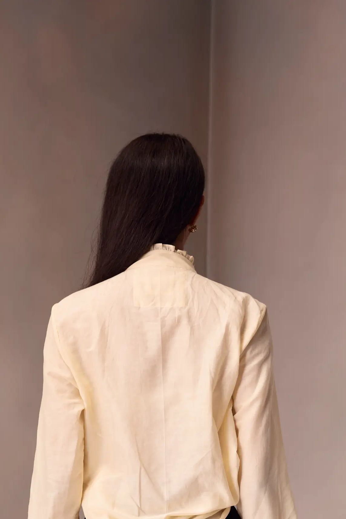 Emilly Blouse In Silk Cotton