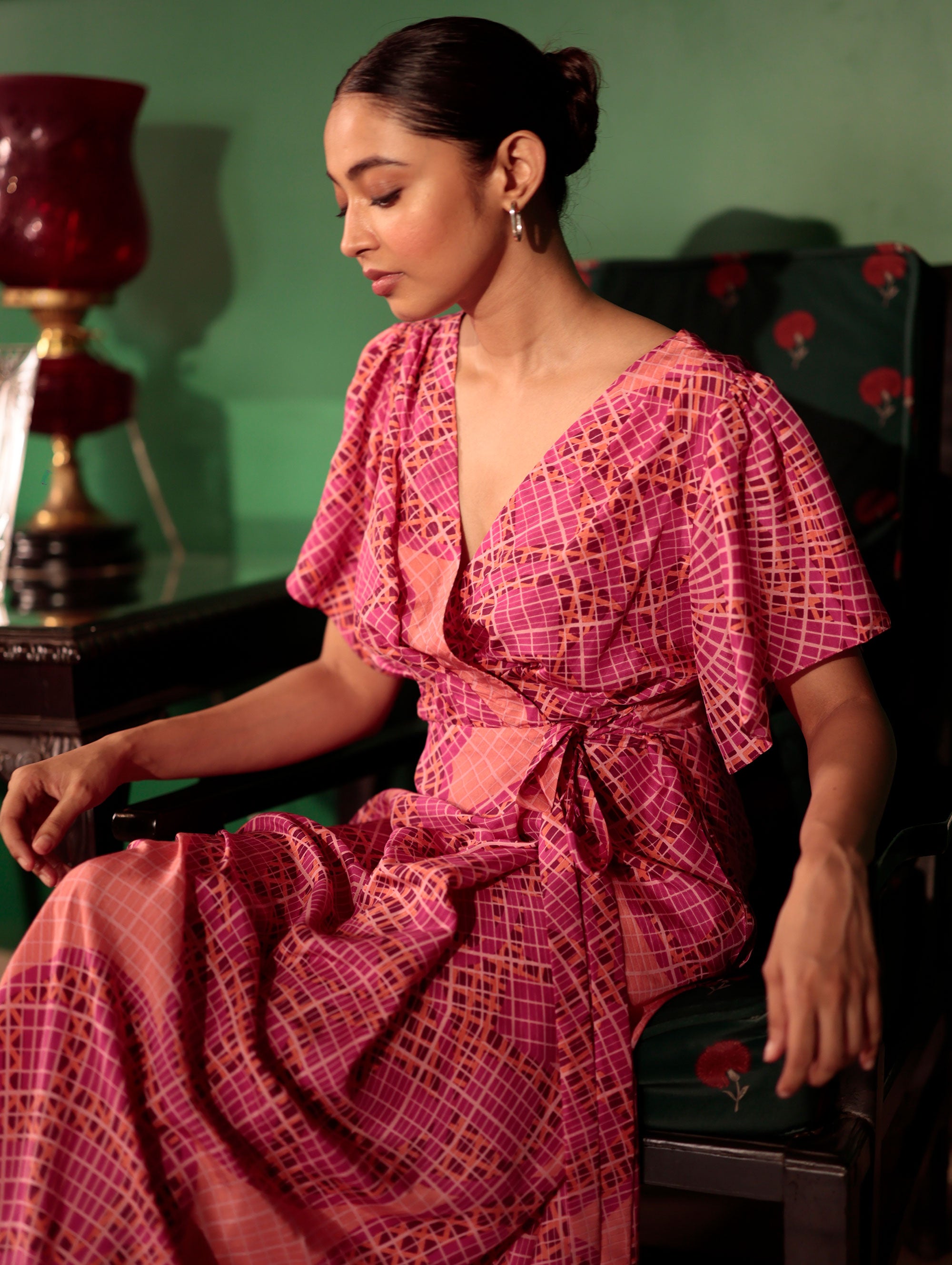 SUZZANE WRAP DRESS