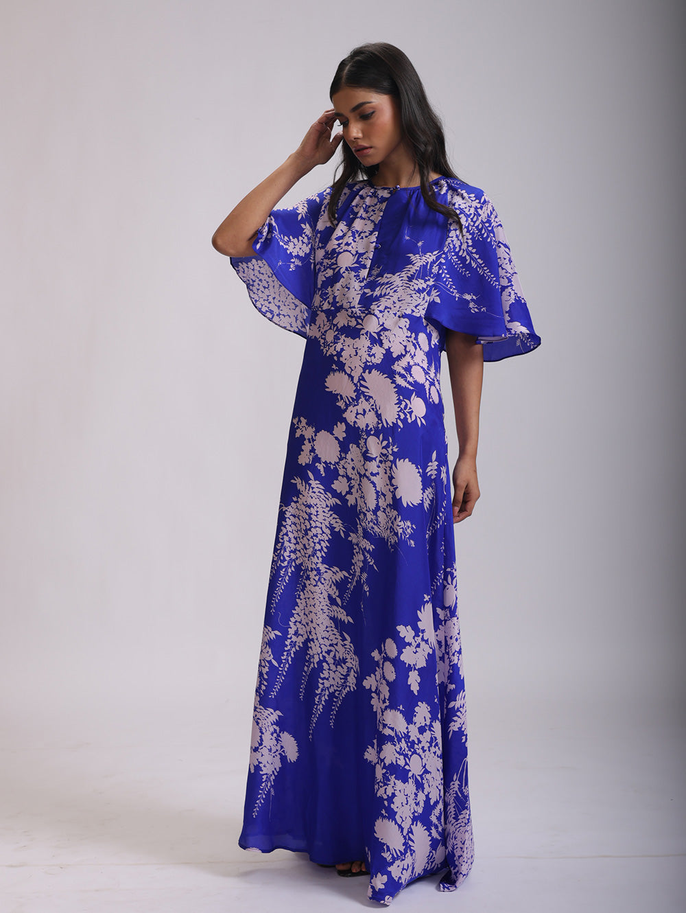 KANAK DRESS LONG SILK