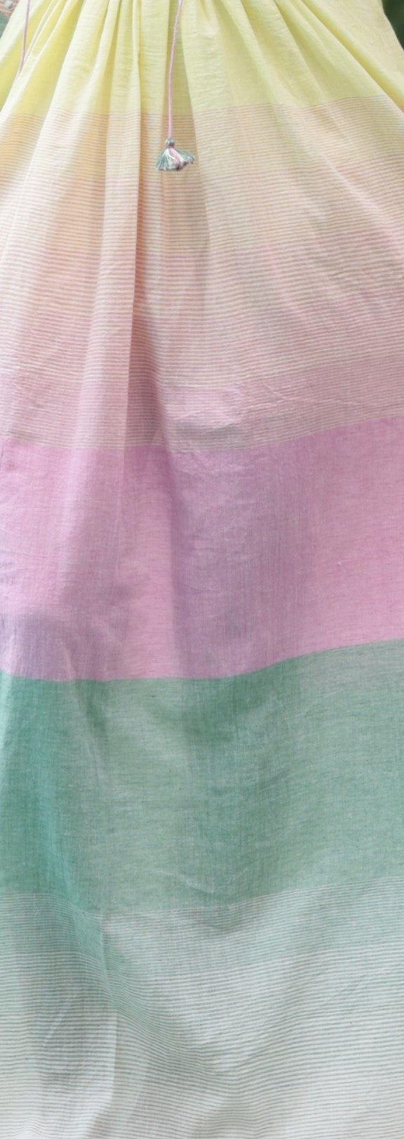 ADVA DRESS HANDLOOM MUSLIN