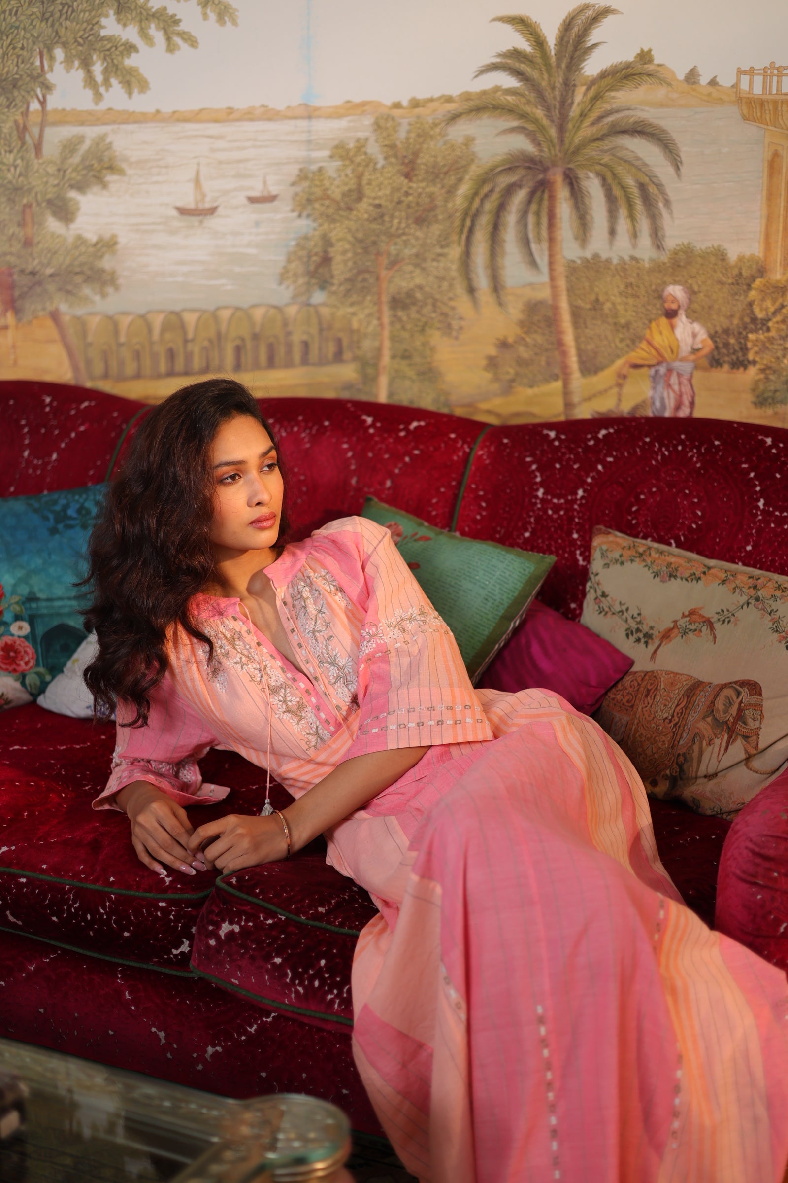 ALICE DRESS LACE EMBROIDERY