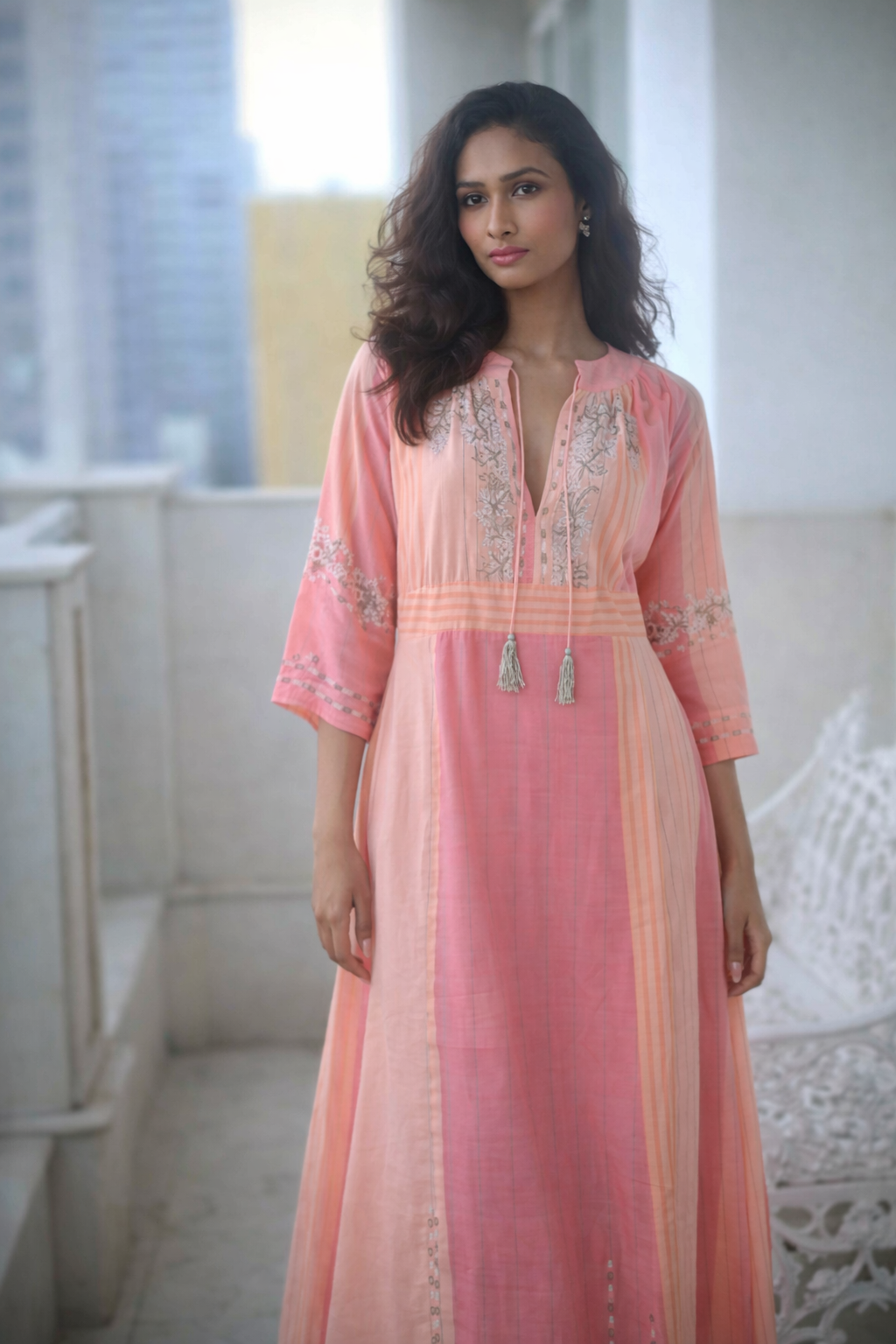 ALICE DRESS LACE EMBROIDERY