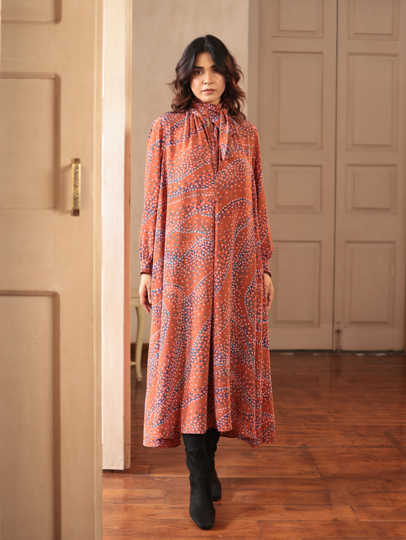 LISA TIE DRESS