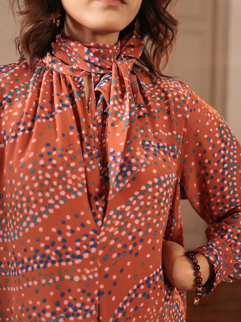 LISA TIE DRESS