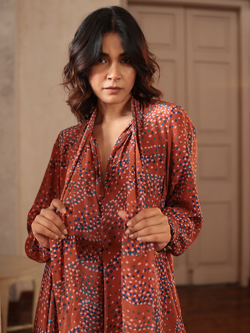 LISA TIE DRESS