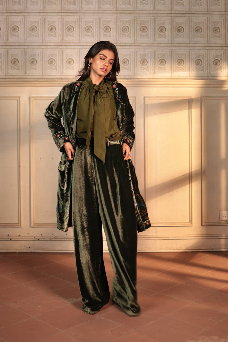 MINA jacket with Bahar Embroidery