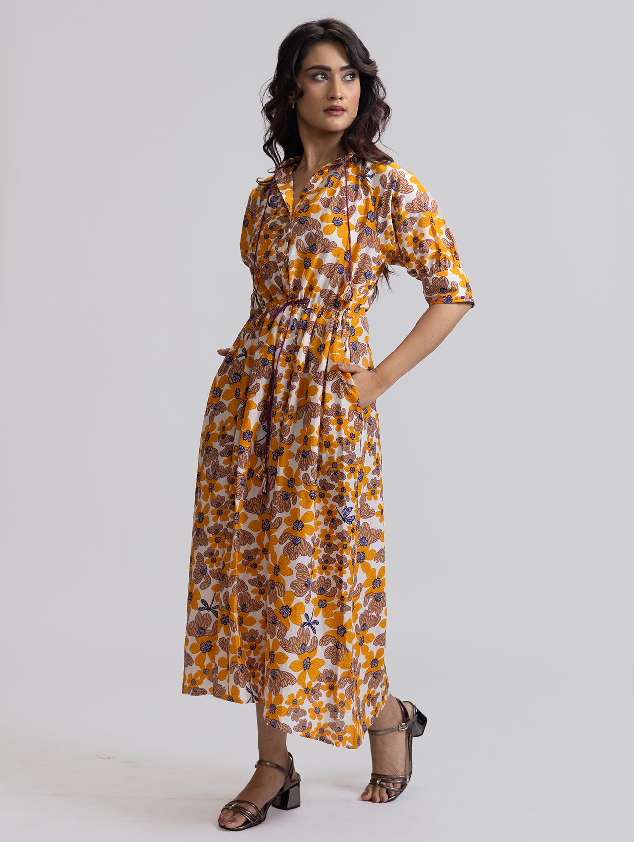 GAVIE SILK DRESS