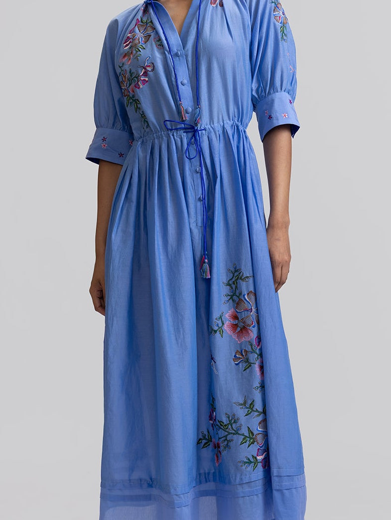 GAVIE DRESS BANGALORE FLOWER EMBROIDERY