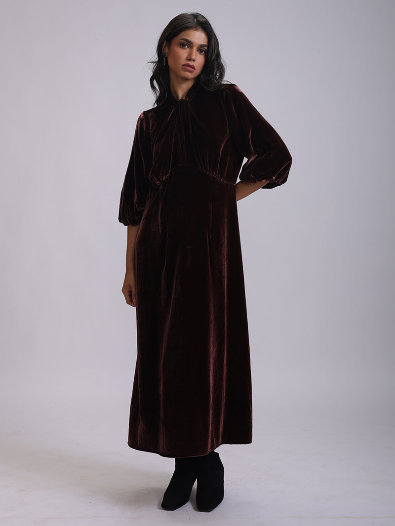 NIKITA DRESS VELVET