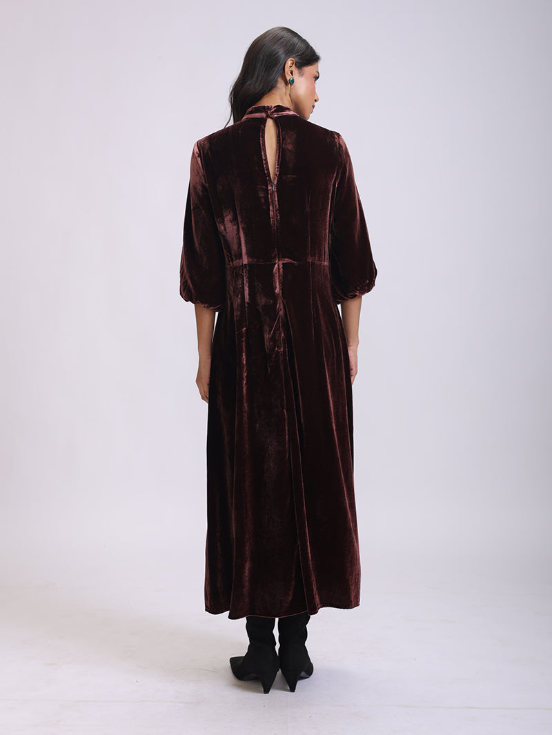 NIKITA DRESS VELVET