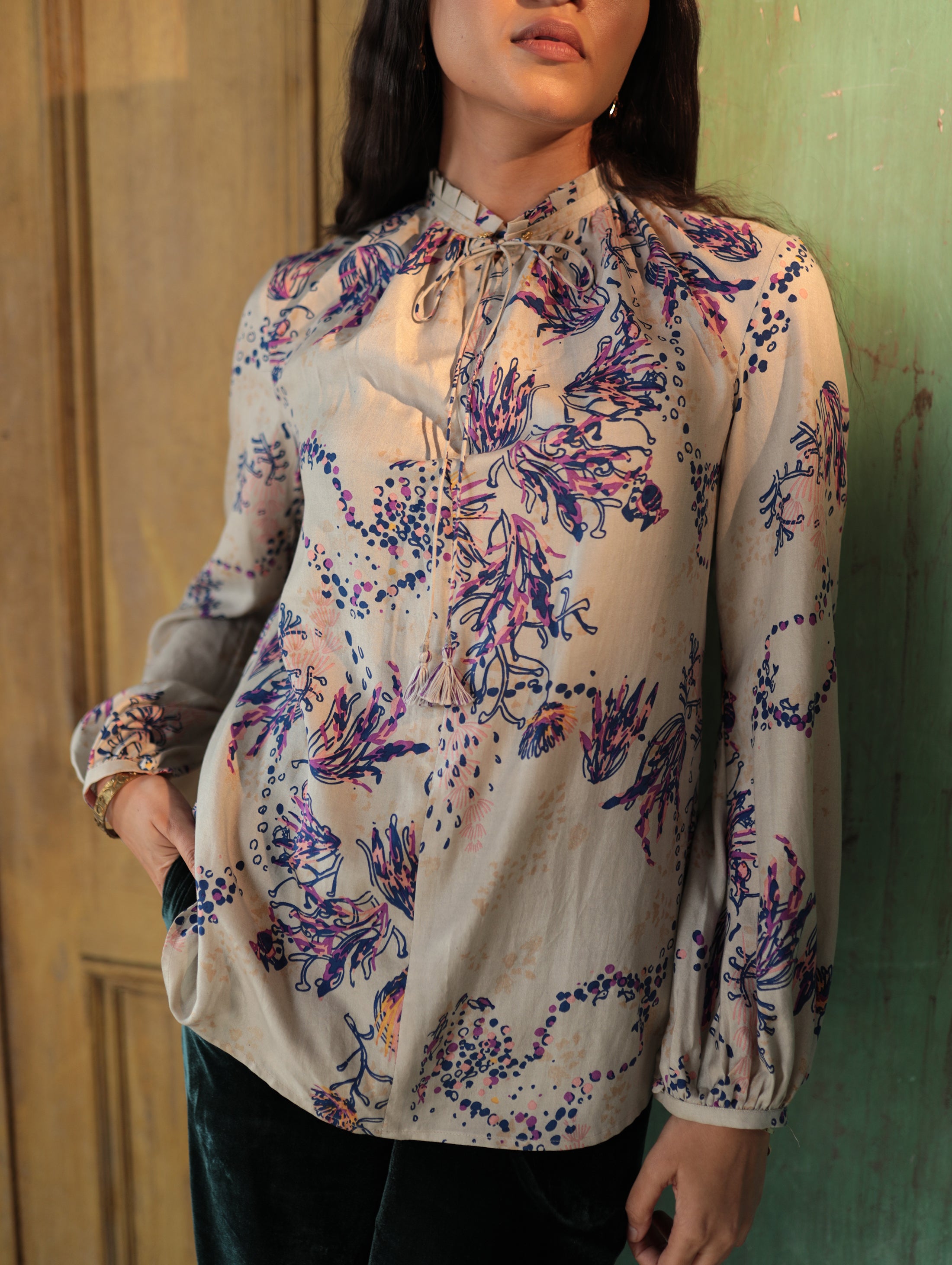 SILVIA BLOUSE