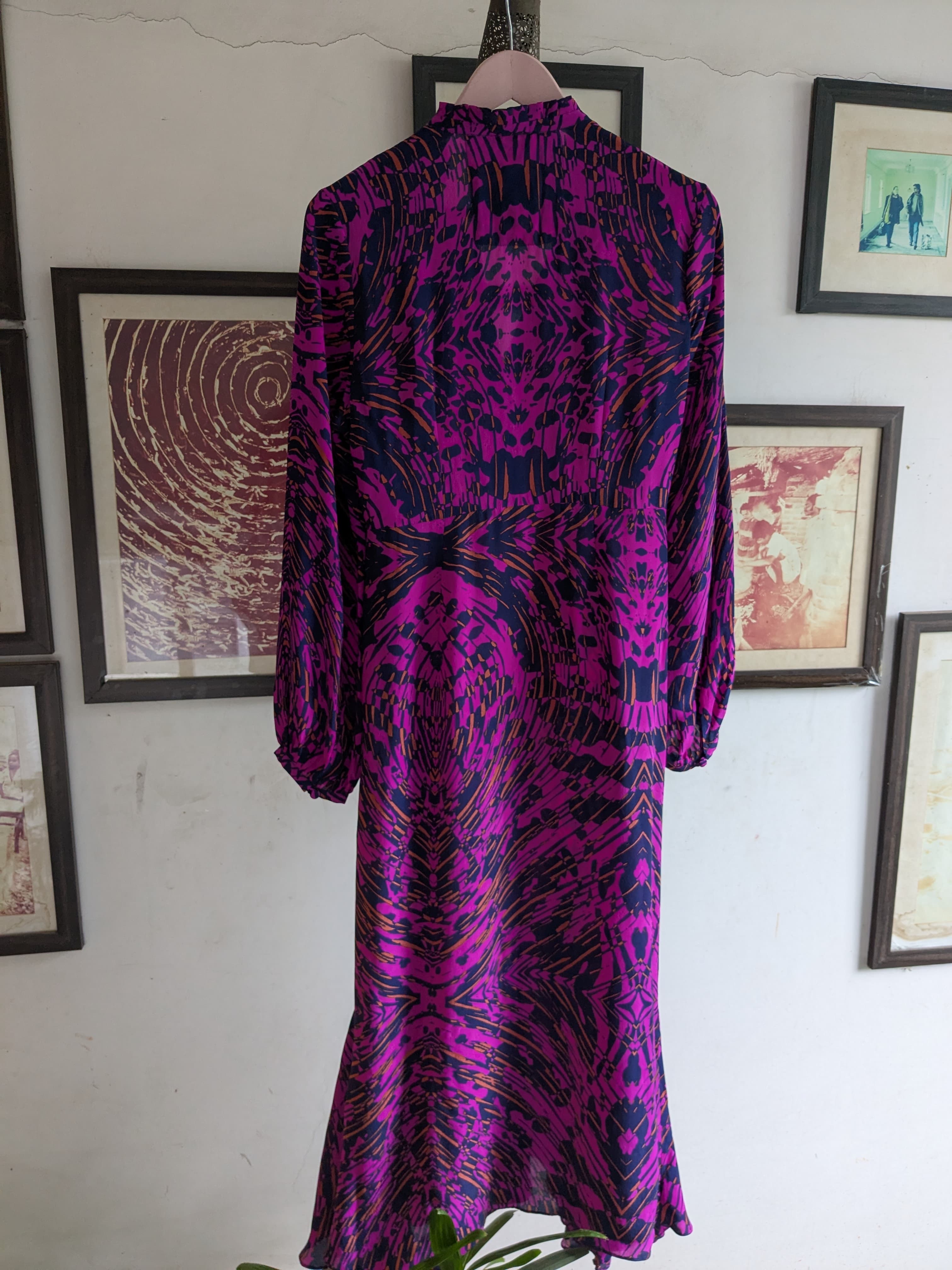 SILVIA SILK DRESS