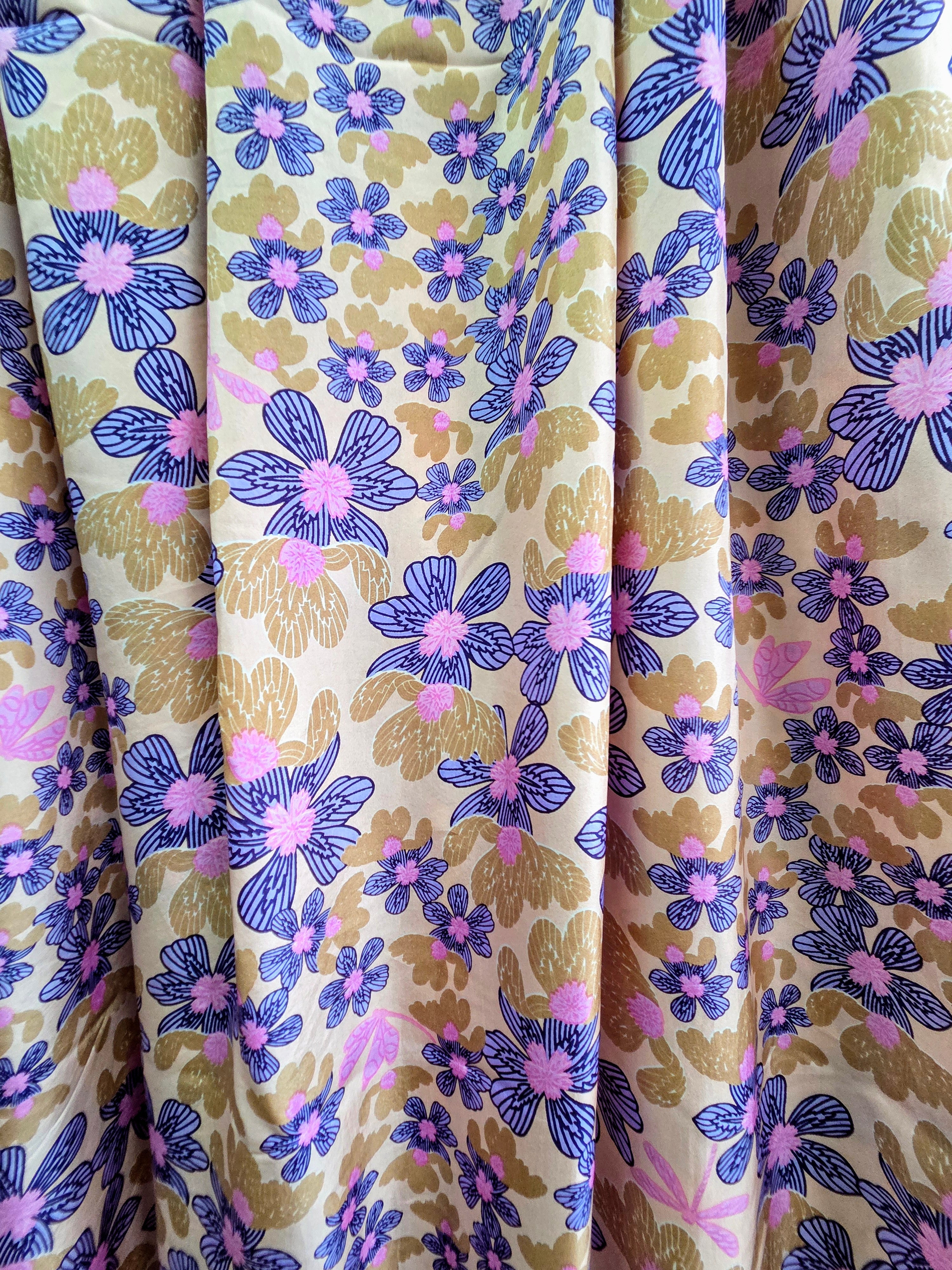 KANAK DRESS LONG SILK