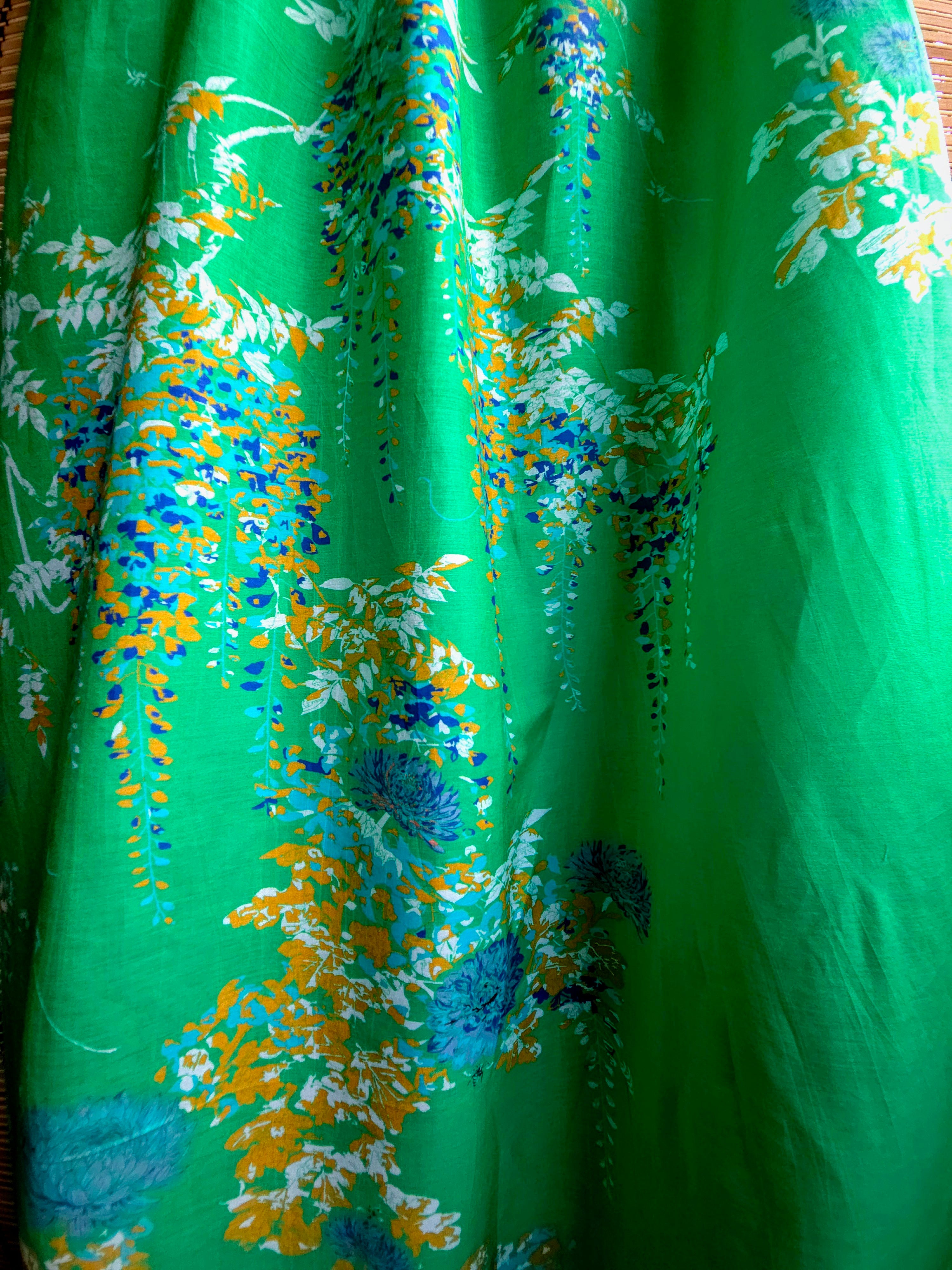 KANAK MIDI SILK DRESS