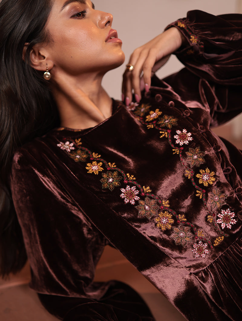 BEATRIX BLOUSE WITH BAHAR EMBROIDERY