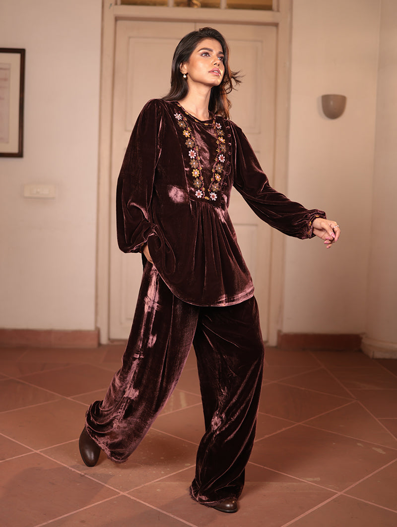 BEATRIX BLOUSE WITH BAHAR EMBROIDERY