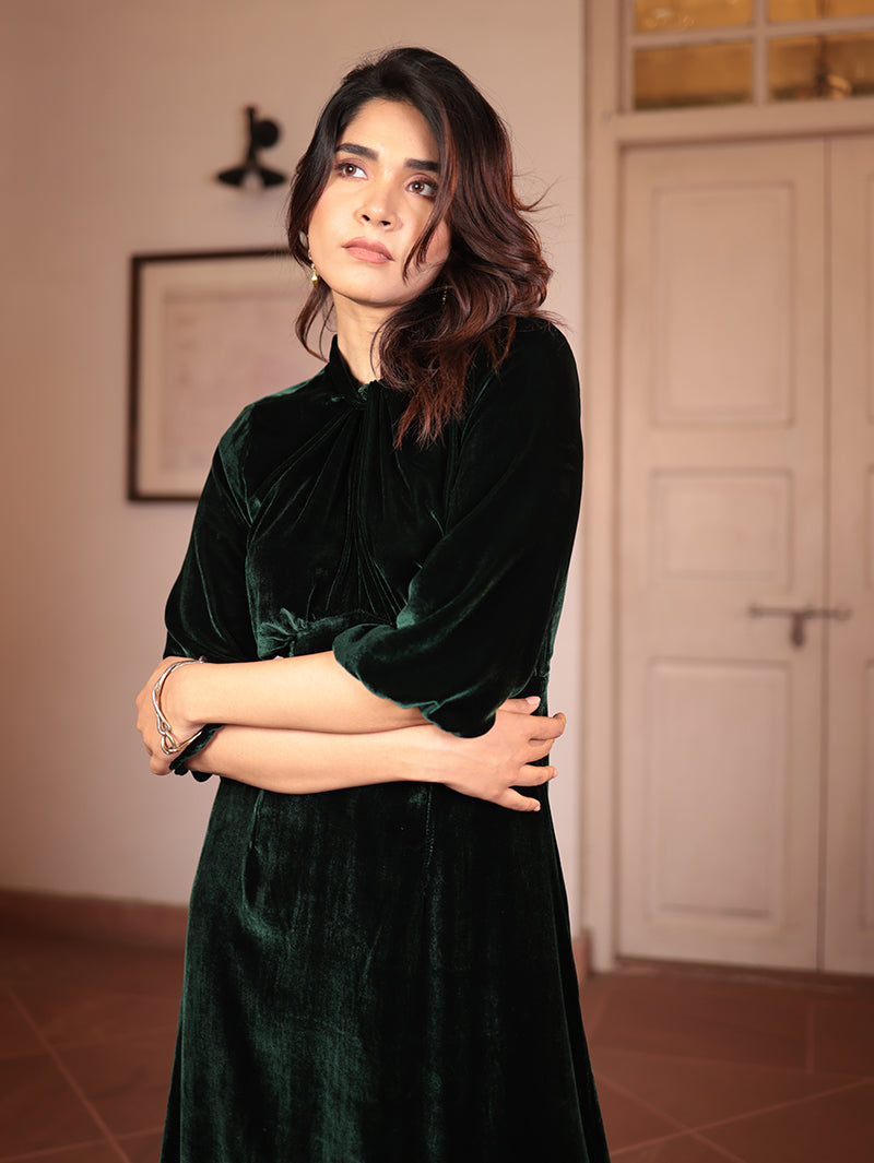 NIKITA DRESS VELVET