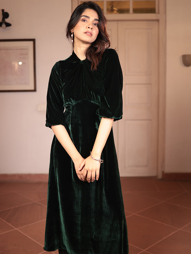 NIKITA DRESS VELVET