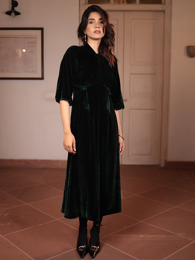 NIKITA DRESS VELVET