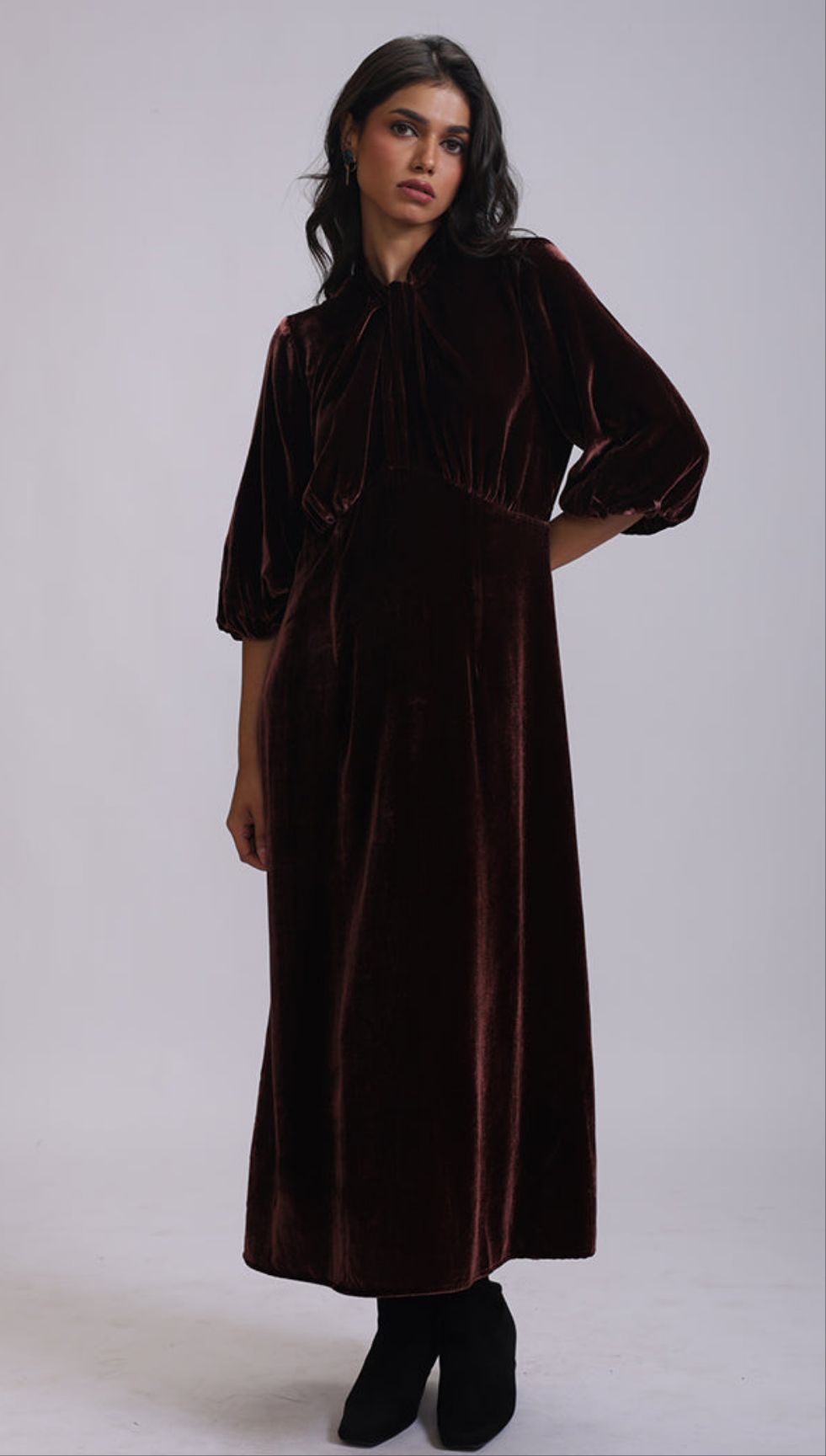 NIKITA DRESS VELVET