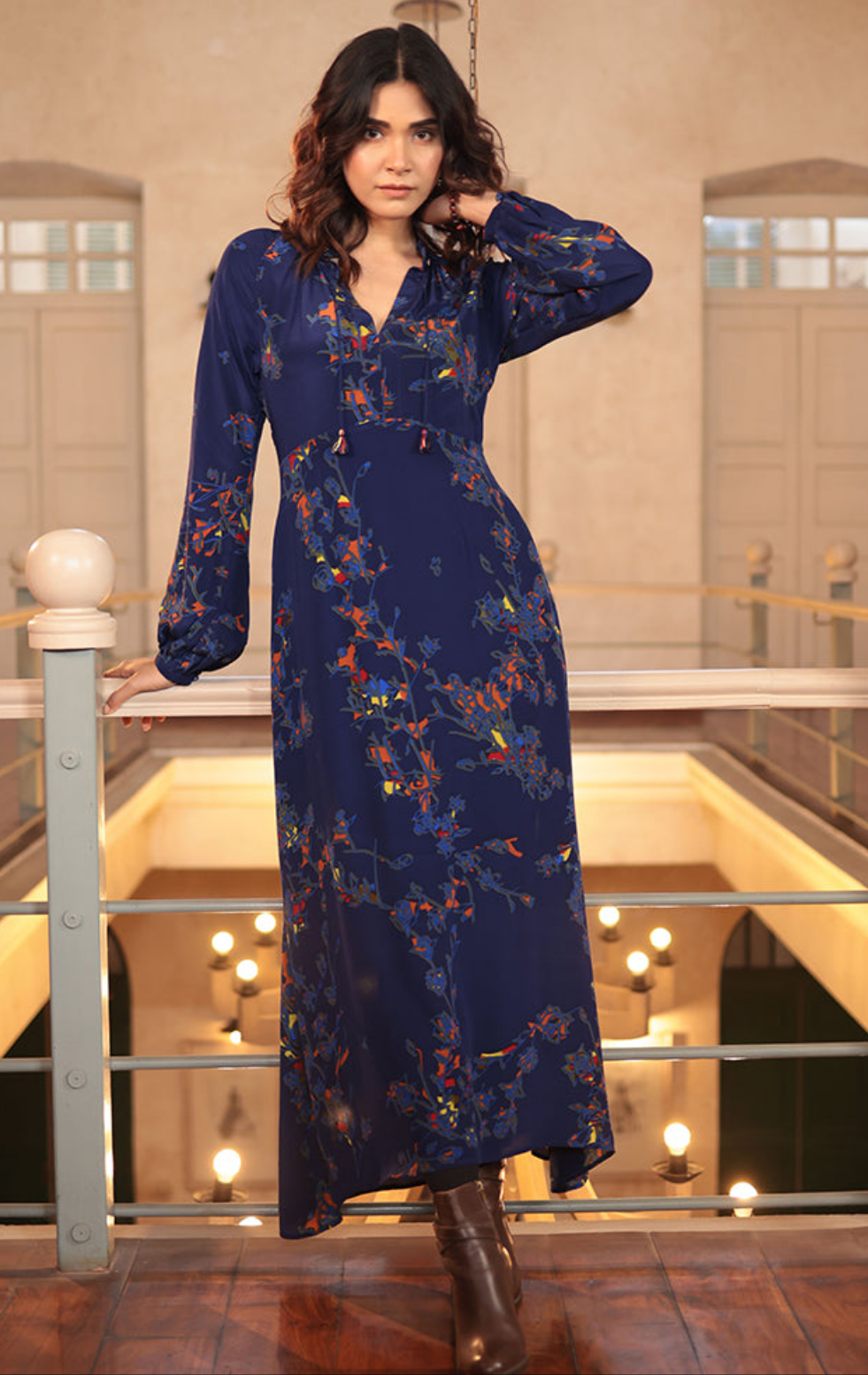 VEENA LONG DRESS