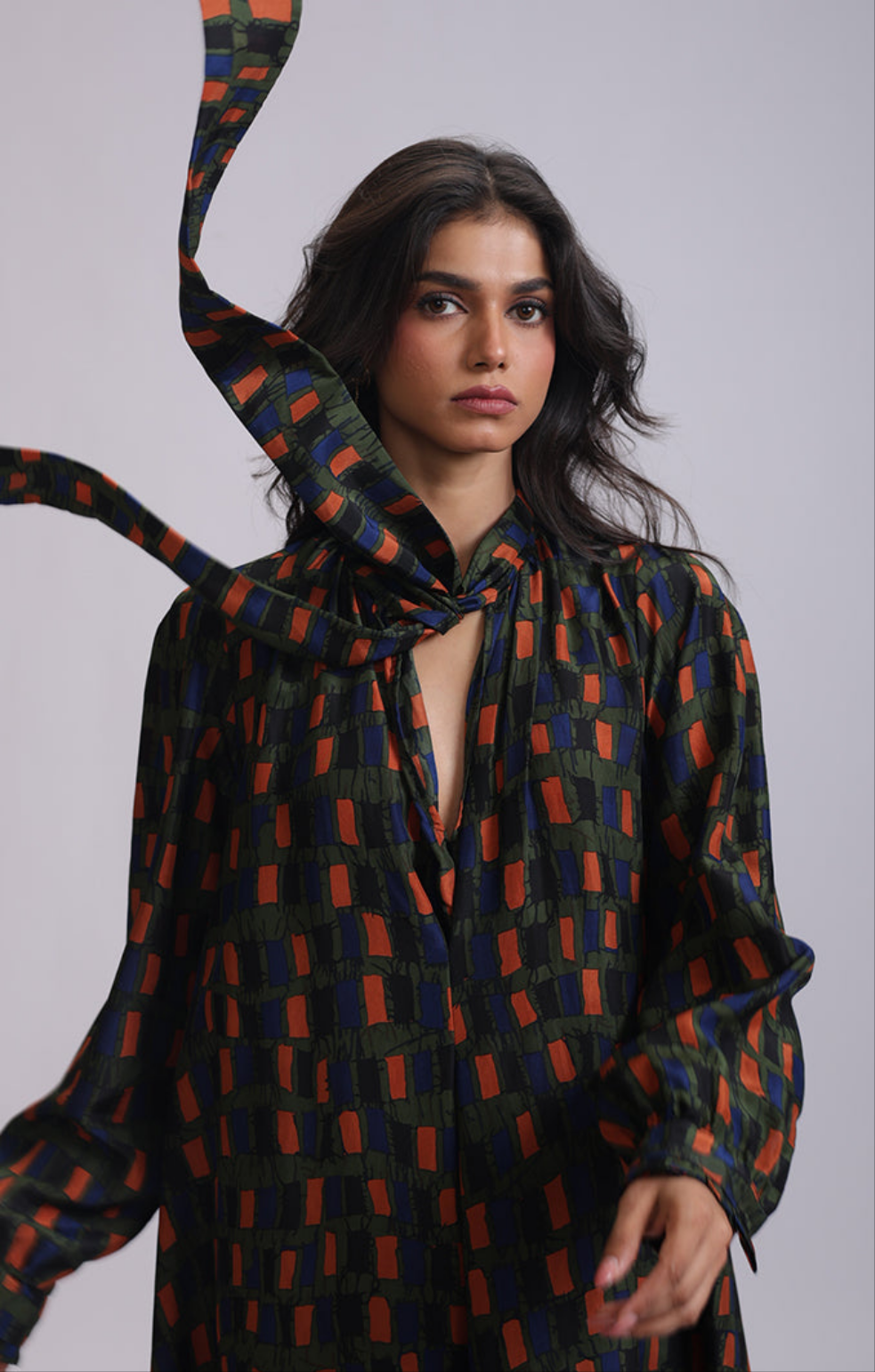 LISA TIE DRESS