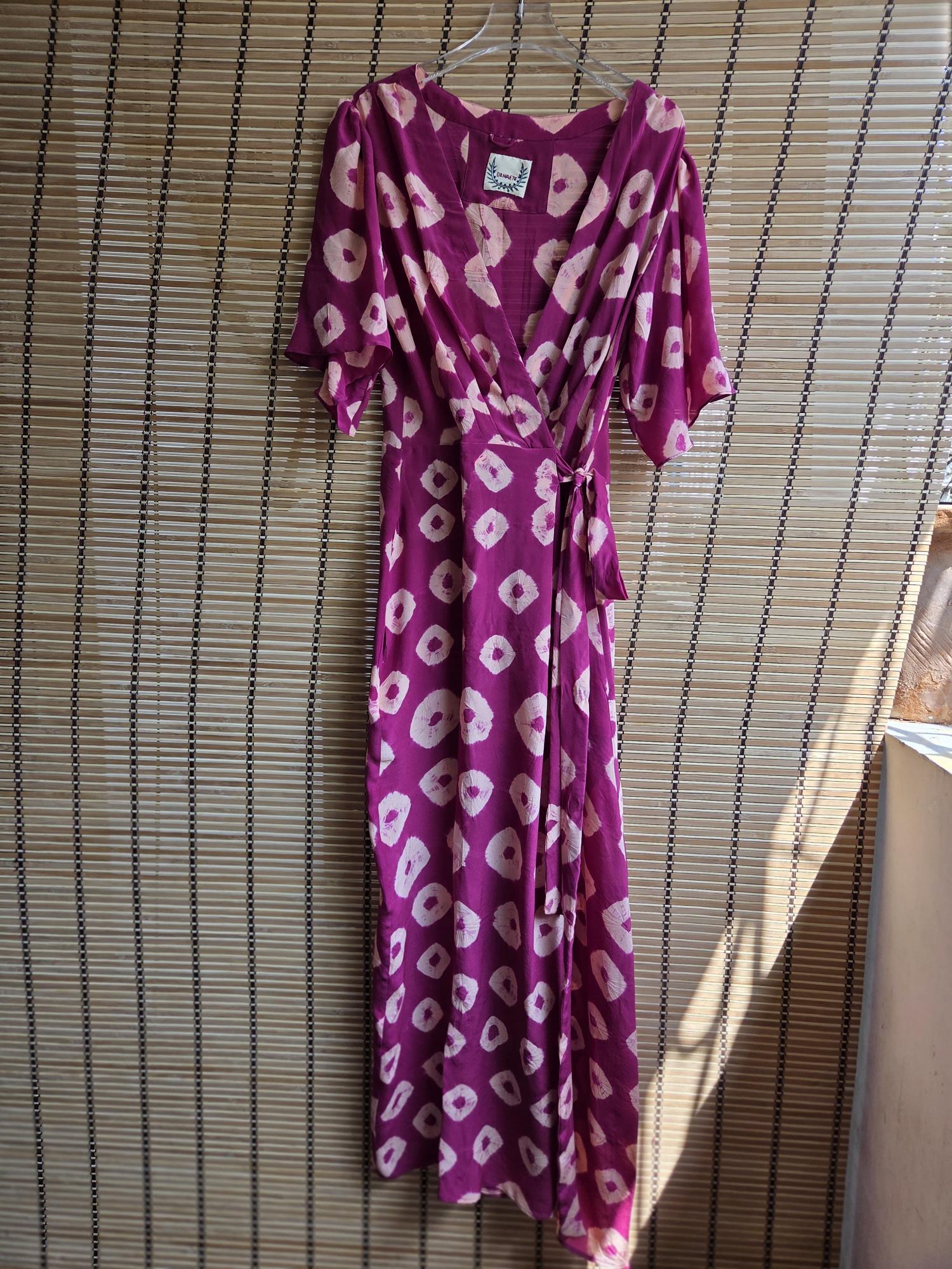 SUZZANE WRAP DRESS