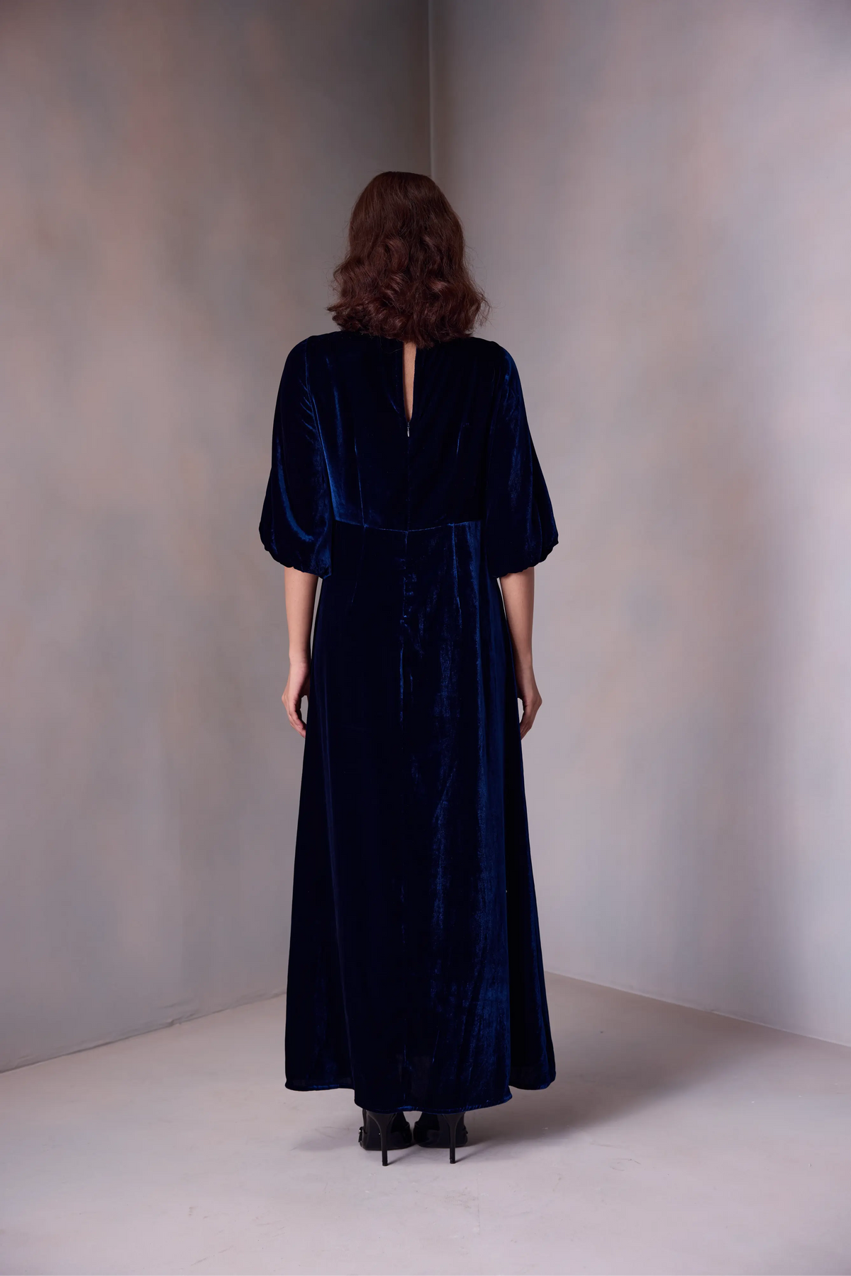 Nikita Dress Marquise Emb In Silk Velvet