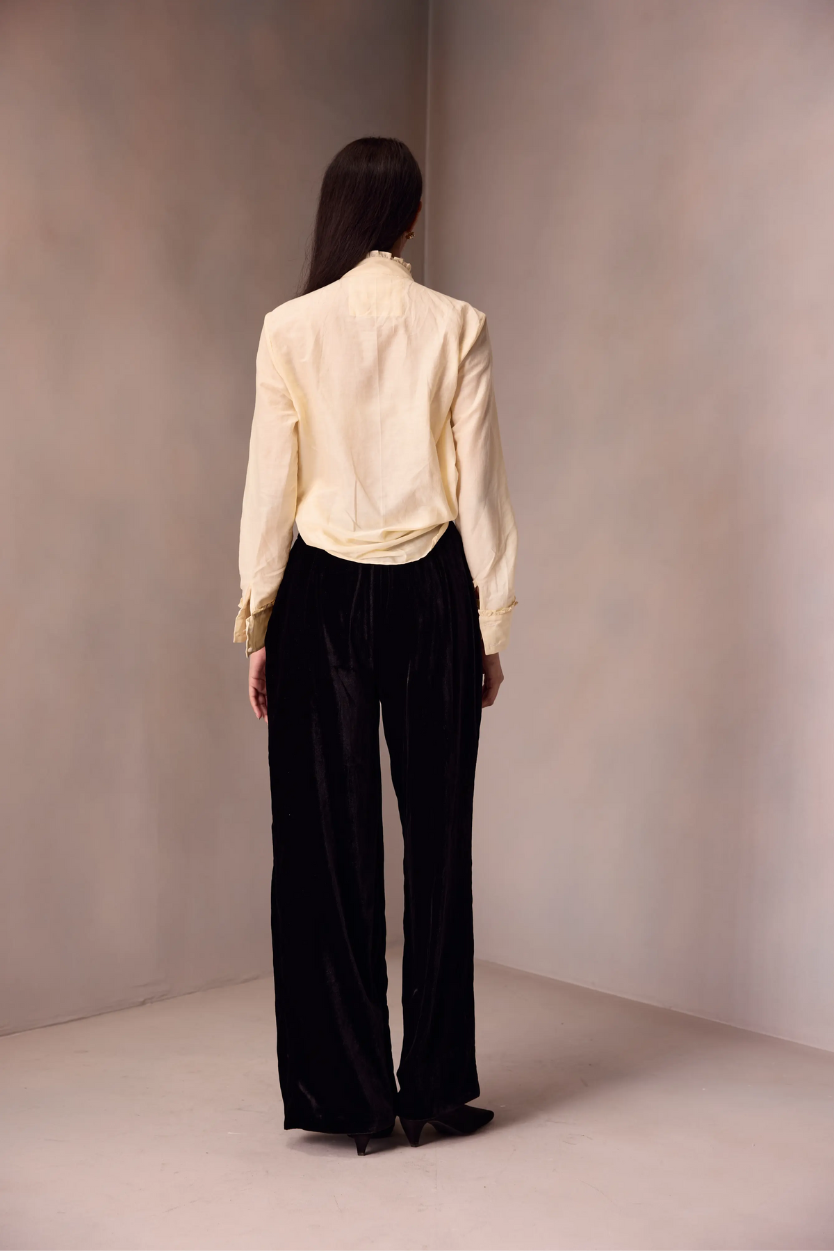 Emilly Blouse In Silk Cotton