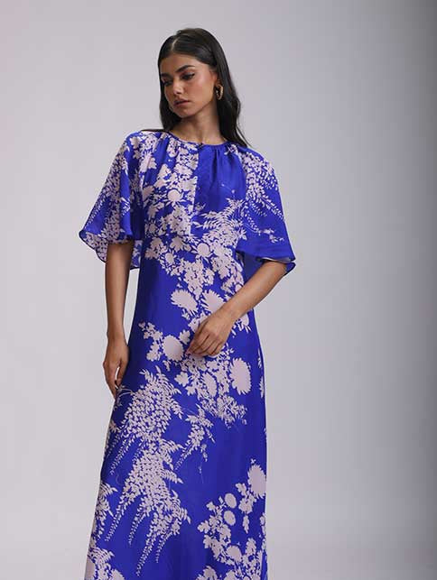 KANAK DRESS LONG SILK