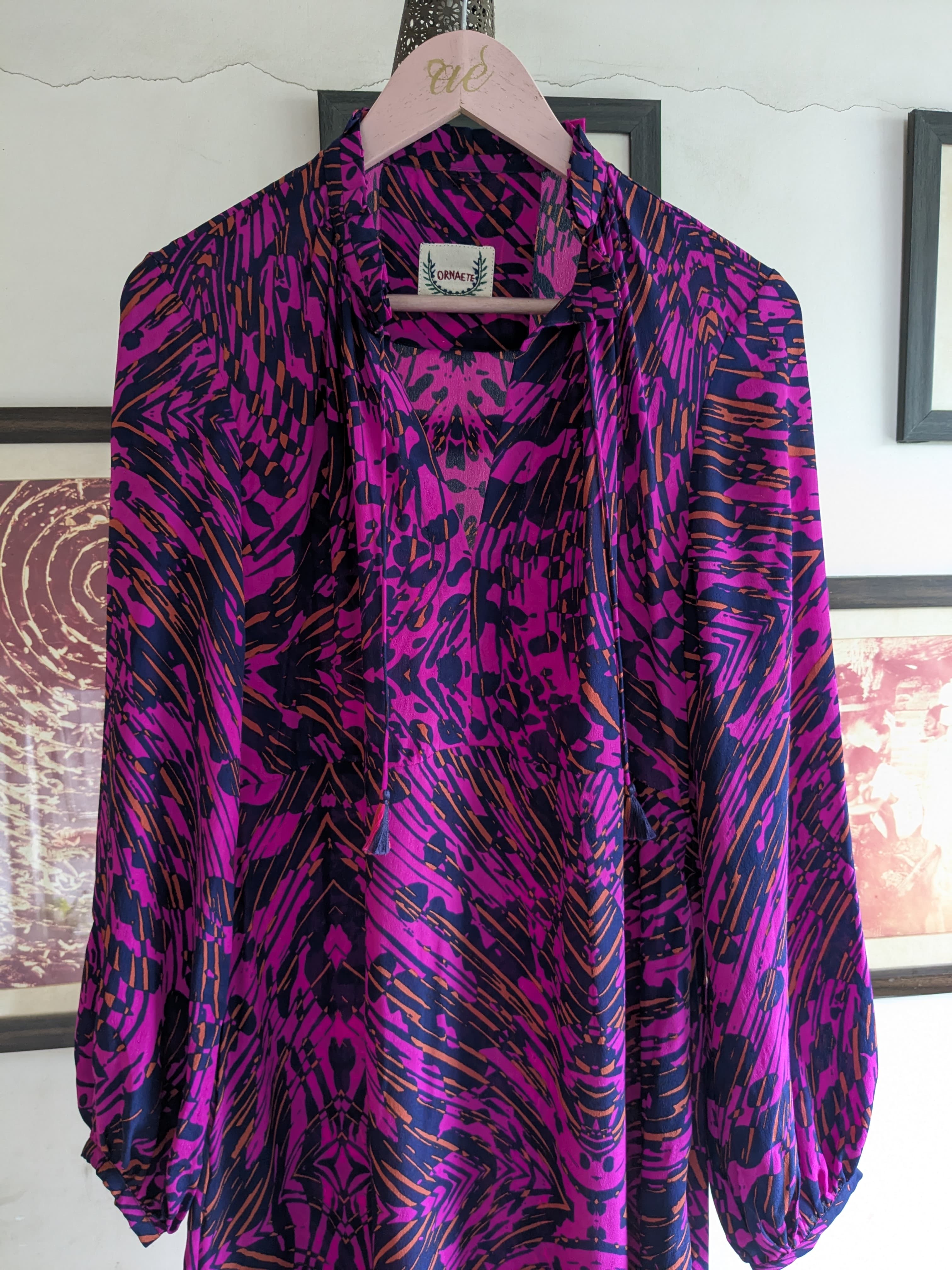 SILVIA SILK DRESS