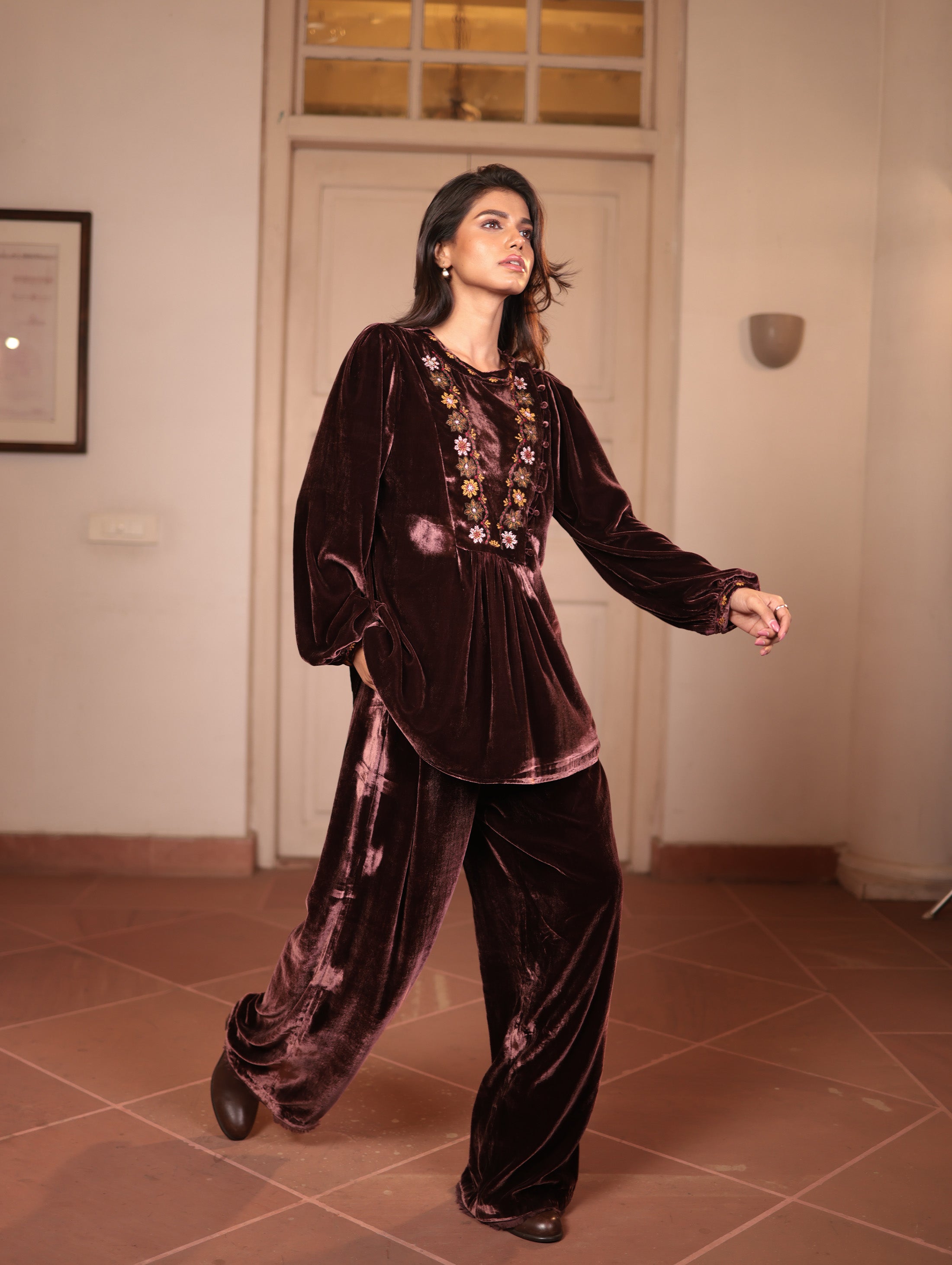 BEATRIX BLOUSE WITH BAHAR EMBROIDERY