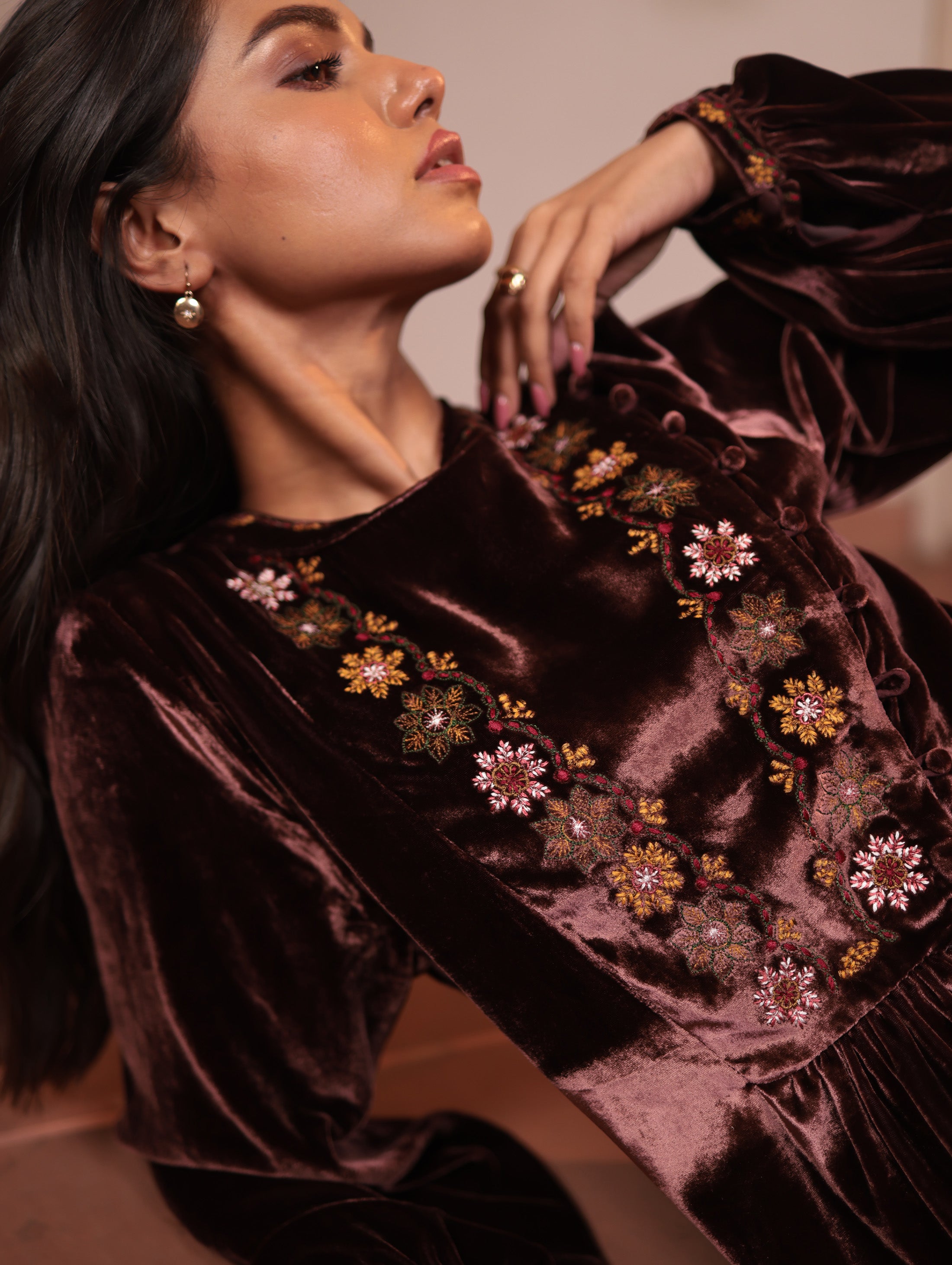 BEATRIX BLOUSE WITH BAHAR EMBROIDERY