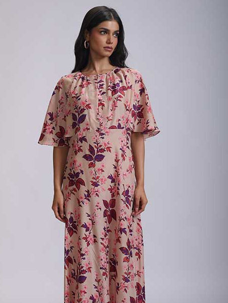 KANAK DRESS LONG SILK